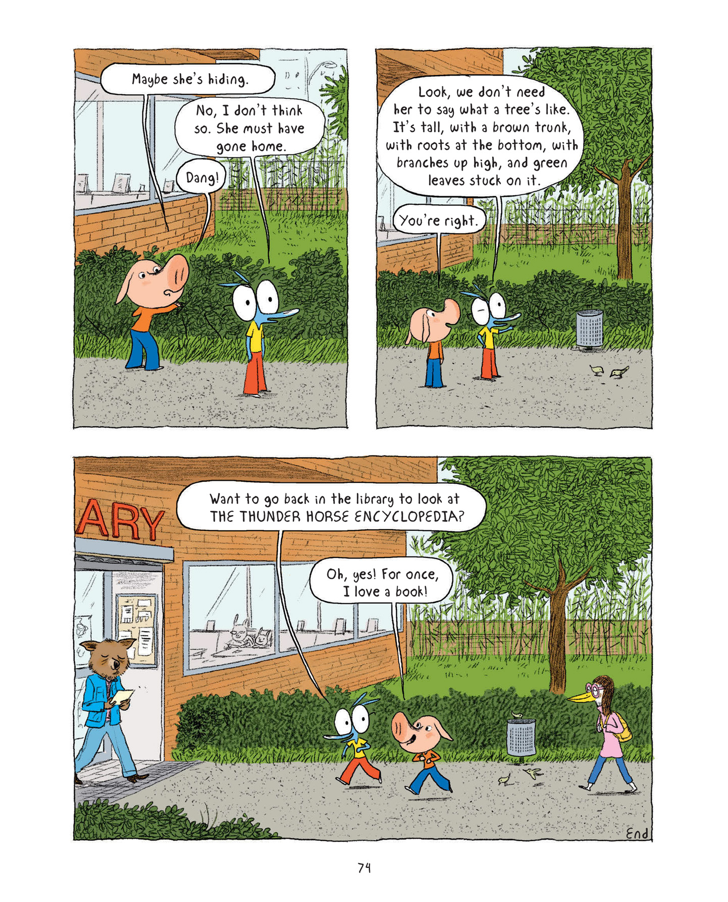 Read online Ariol comic -  Issue # TPB 5 - 76