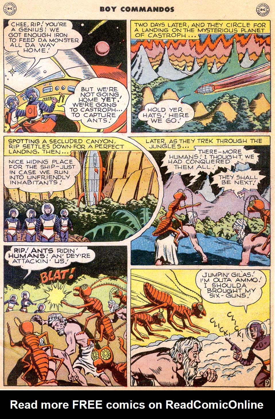 Read online Boy Commandos comic -  Issue #28 - 11