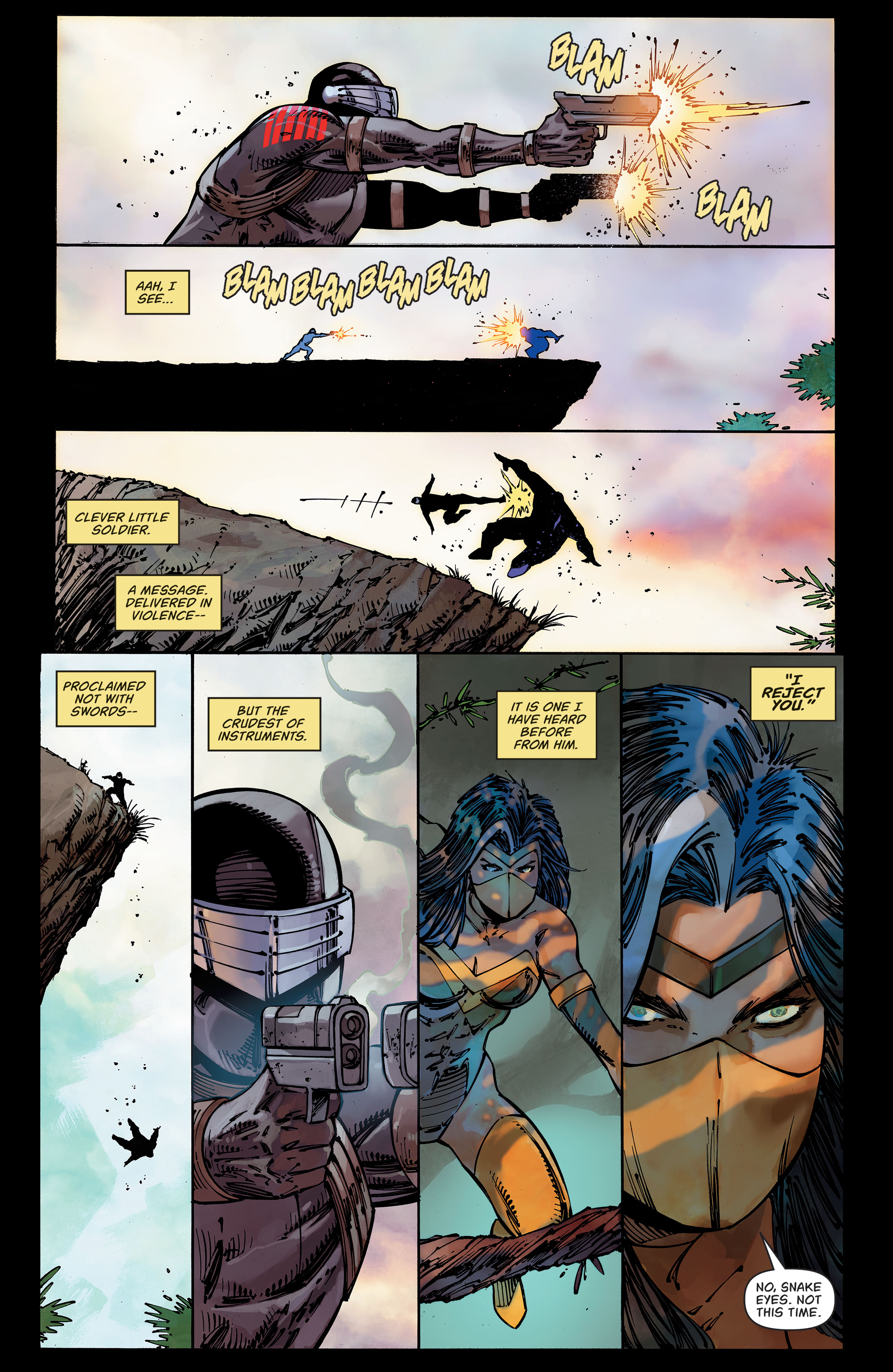 Read online Snake Eyes: Deadgame comic -  Issue #2 - 12
