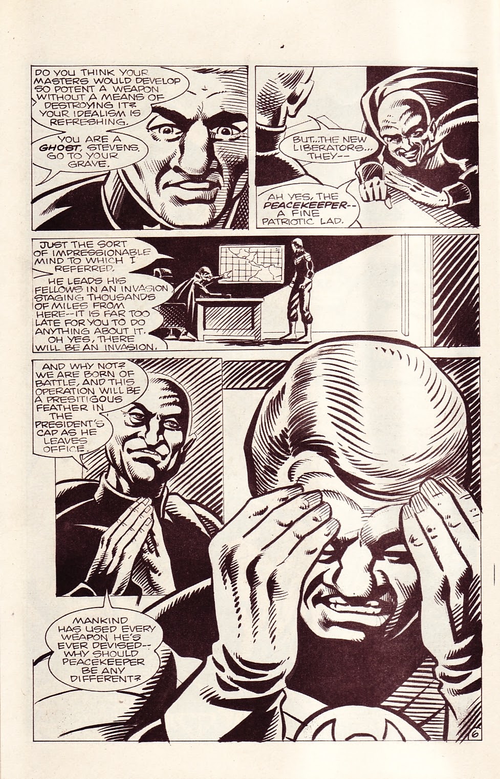 Read online Liberator (1987) comic -  Issue #6 - 8
