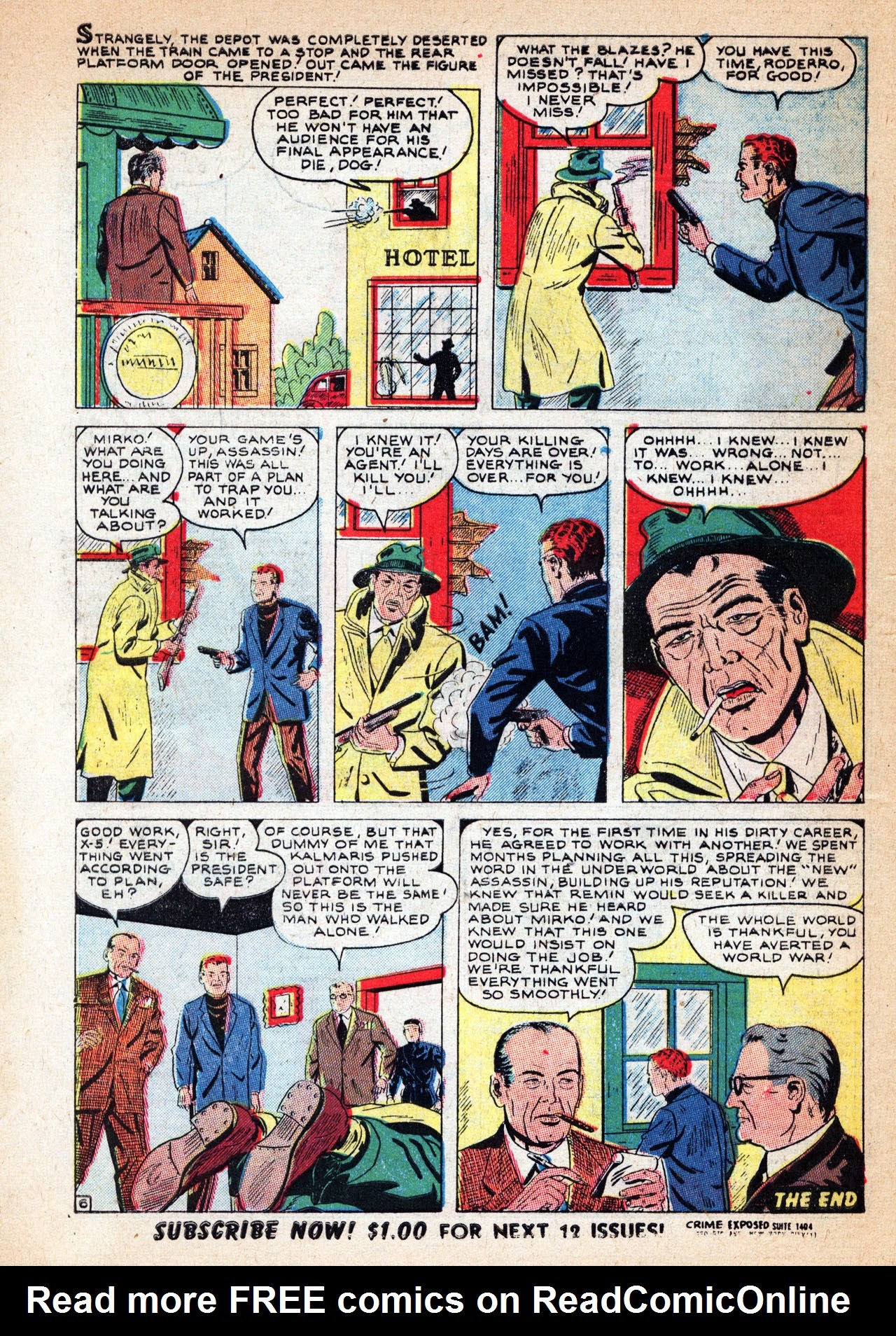 Read online Crime Exposed (1950) comic -  Issue #4 - 32