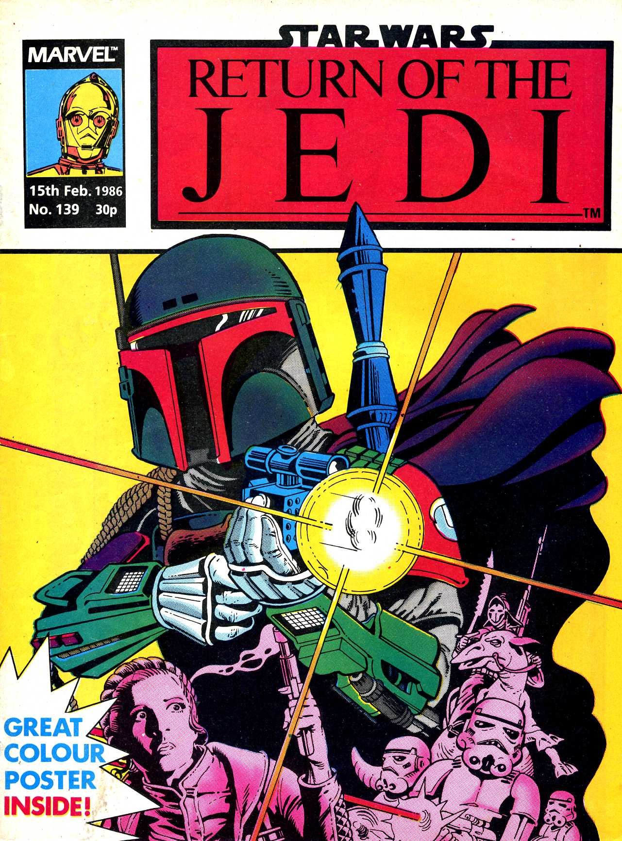 Read online Return of the Jedi comic -  Issue #139 - 1