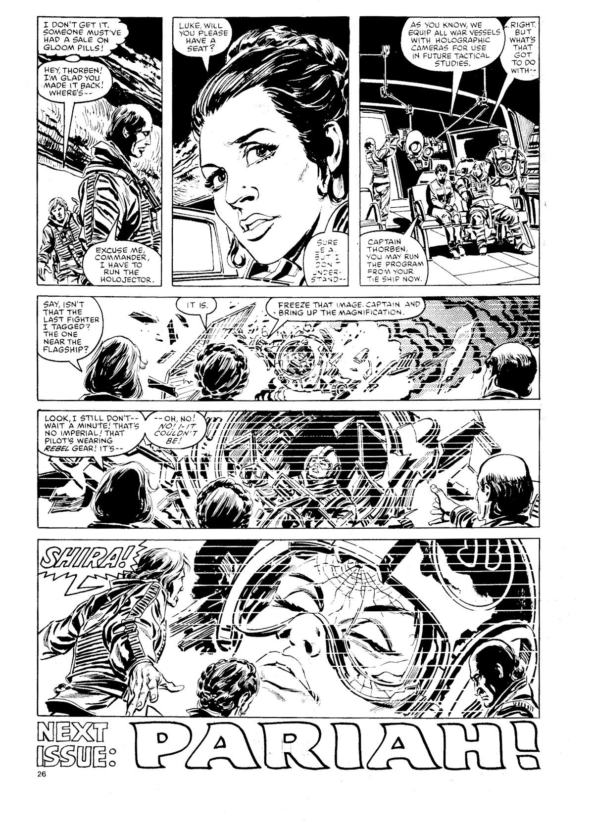 Read online Star Wars Weekly comic -  Issue #161 - 26