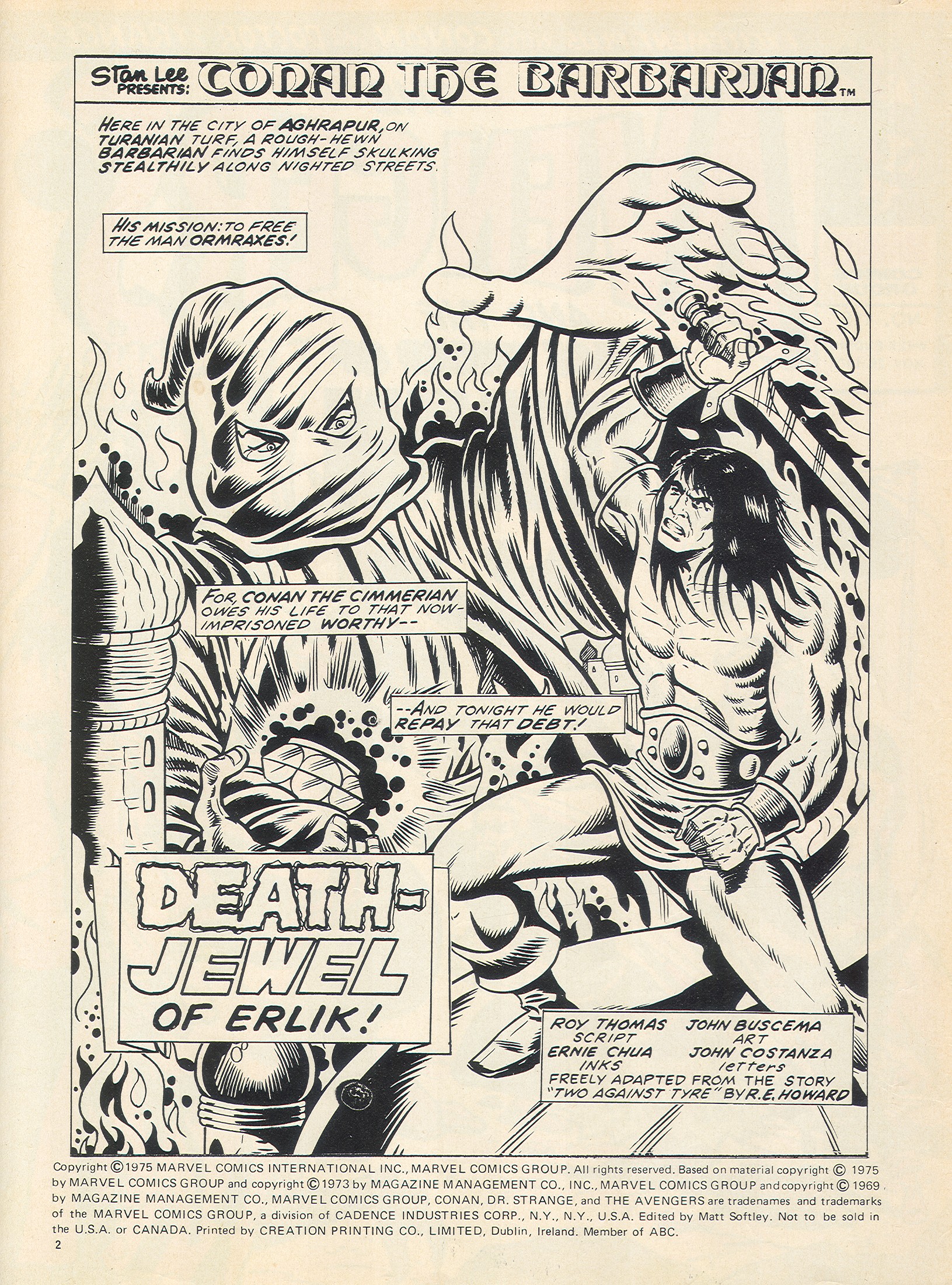 Read online The Avengers (1973) comic -  Issue #115 - 2