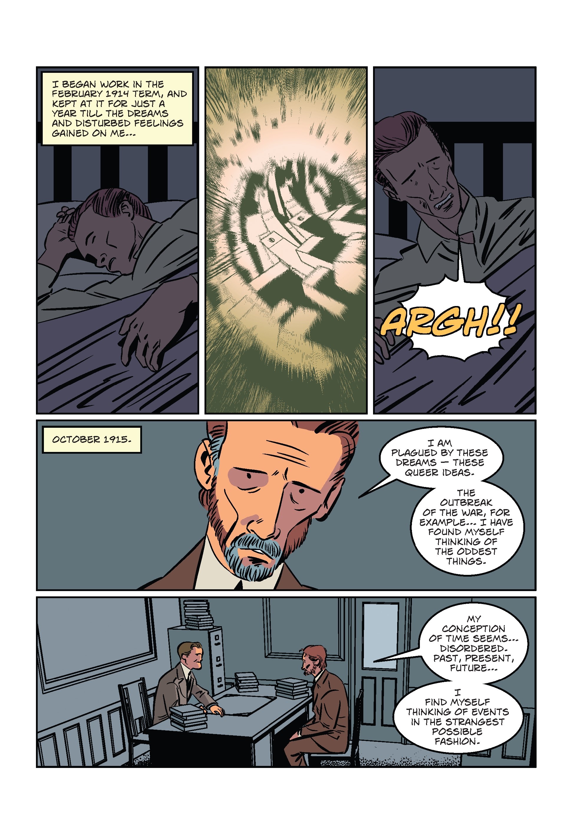 Read online H.P. Lovecraft The Shadow Out of Time comic -  Issue # TPB - 28