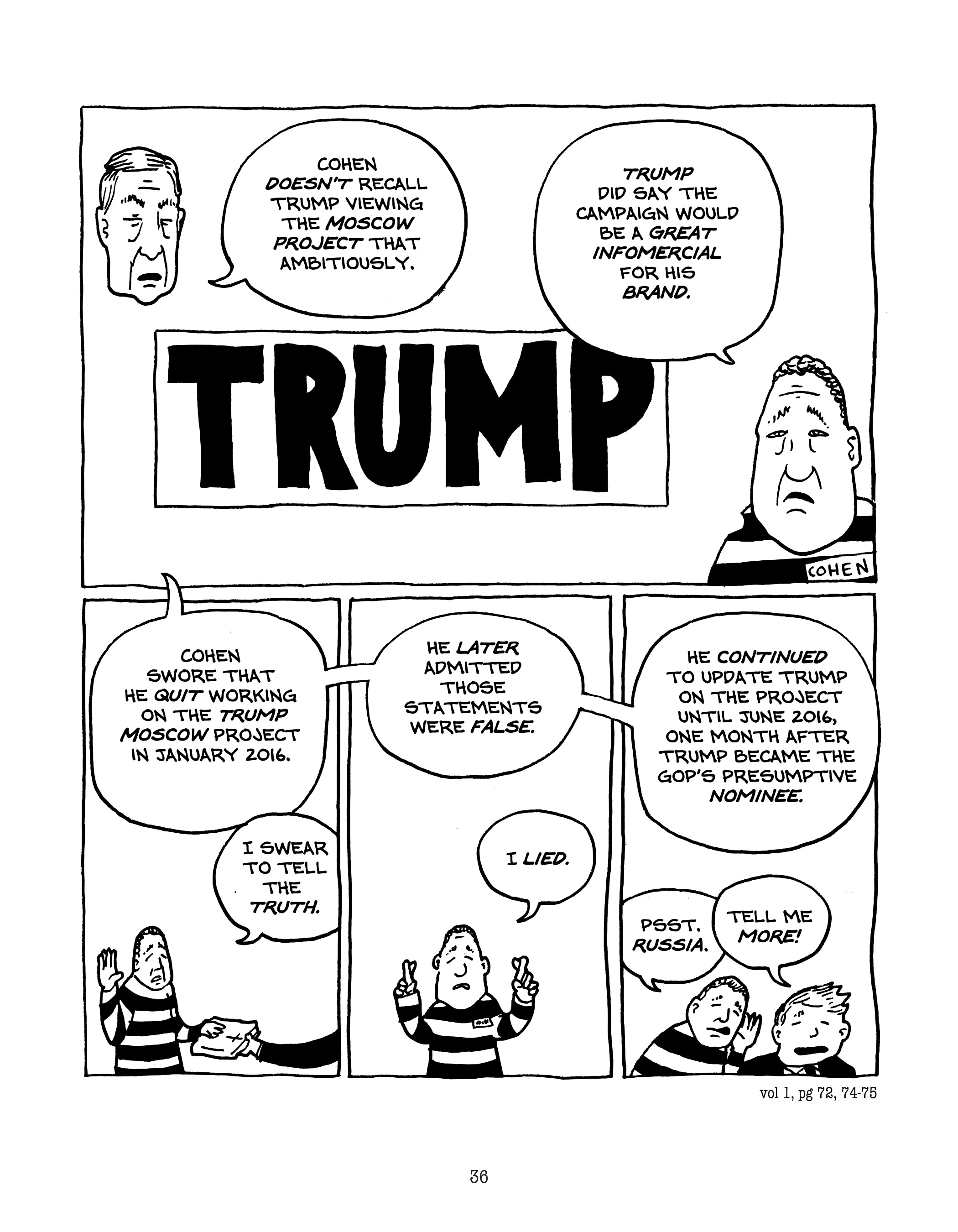 Read online The Mueller Report Graphic Novel comic -  Issue # TPB (Part 1) - 35