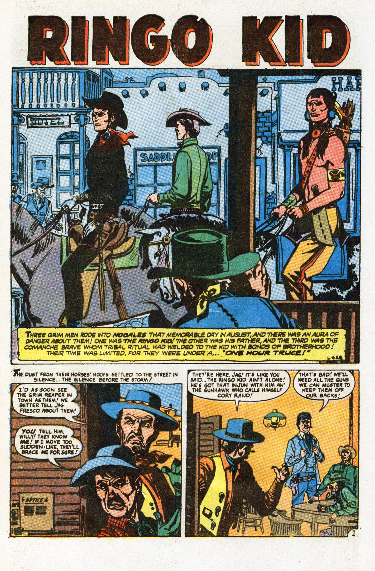 Read online Ringo Kid (1970) comic -  Issue #12 - 22