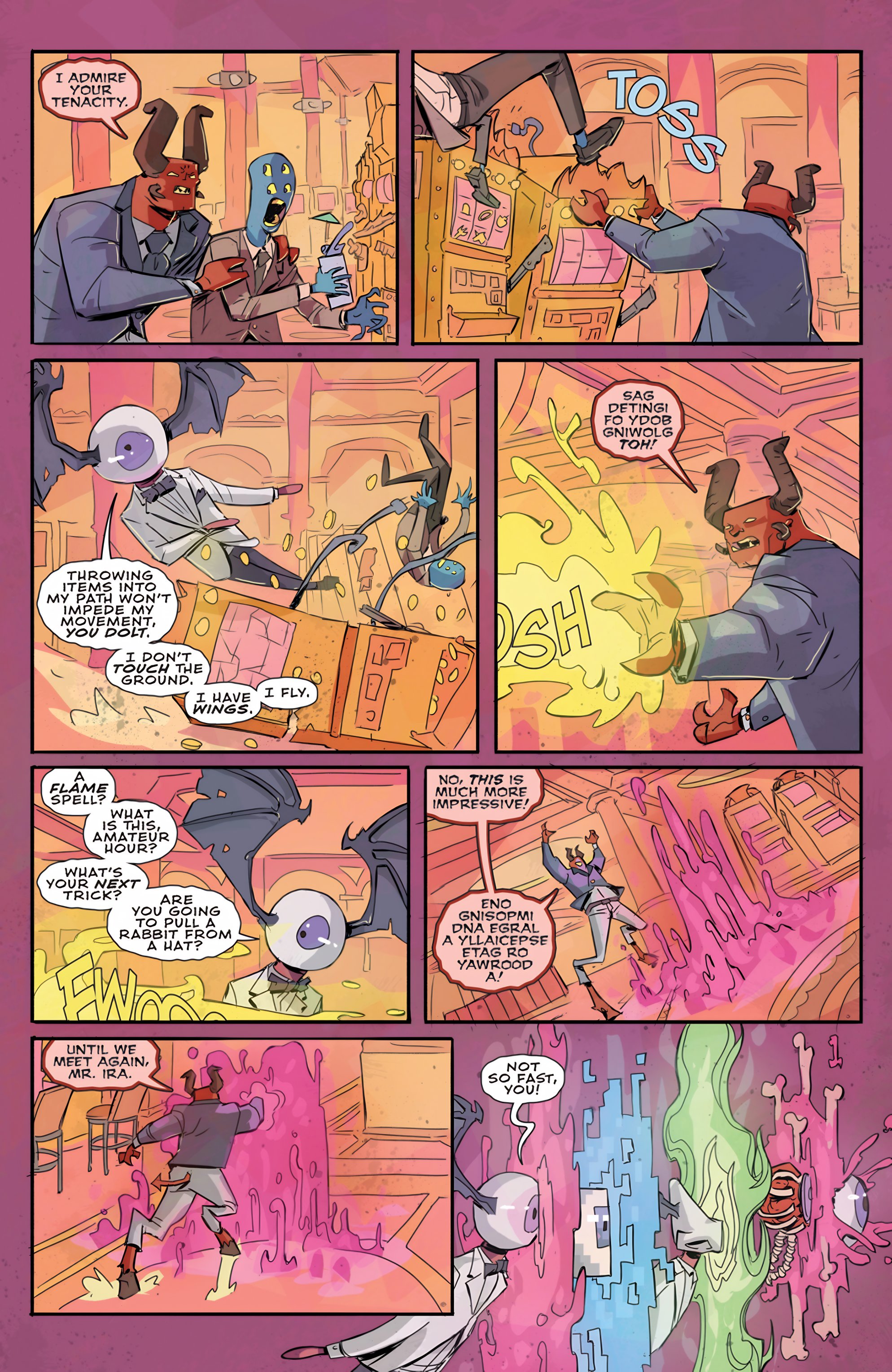 Read online Metalshark Bro: Assault On Hamzig Island comic -  Issue # TPB - 9