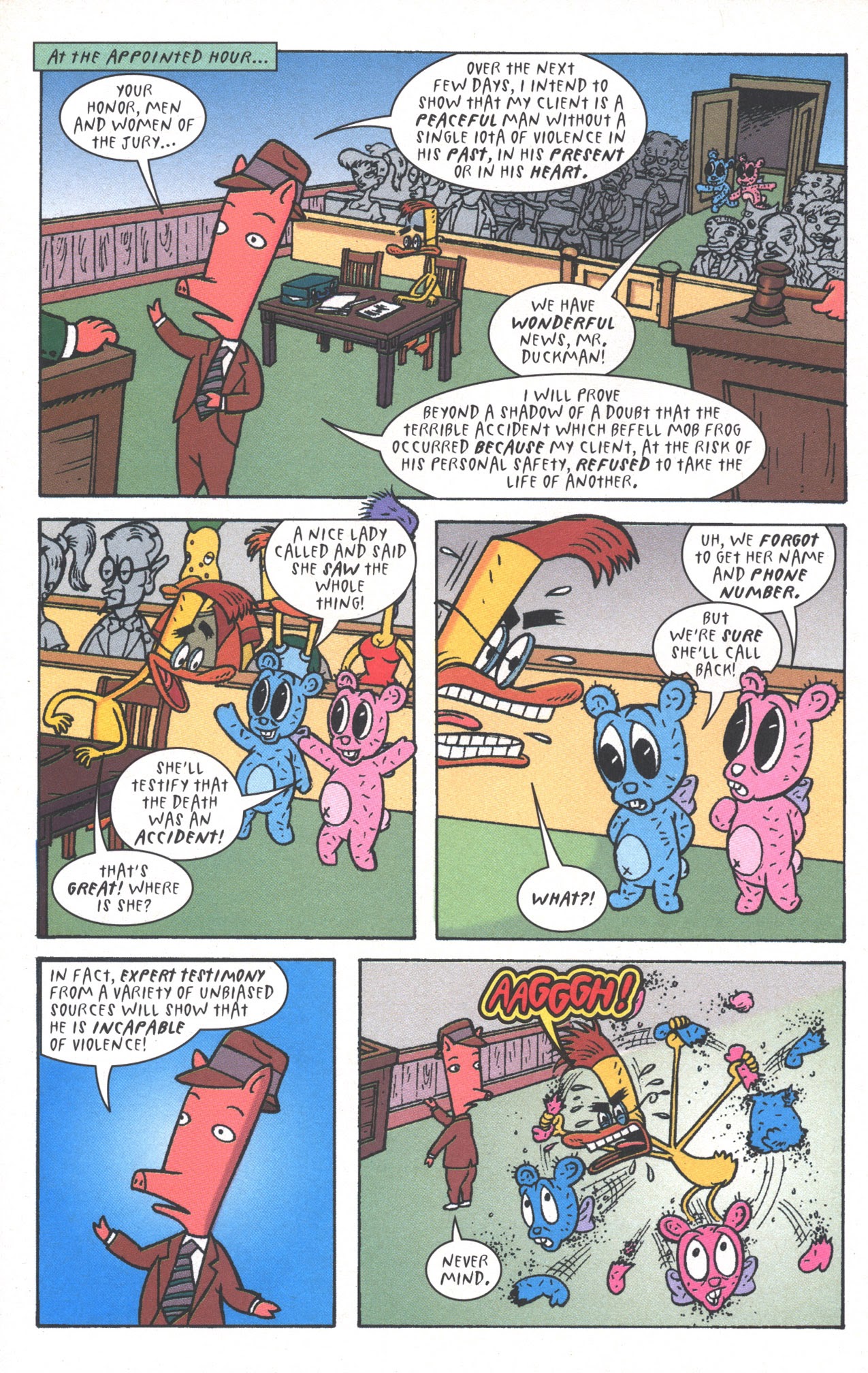 Read online Duckman : The Mob Frog Saga comic -  Issue #2 - 20