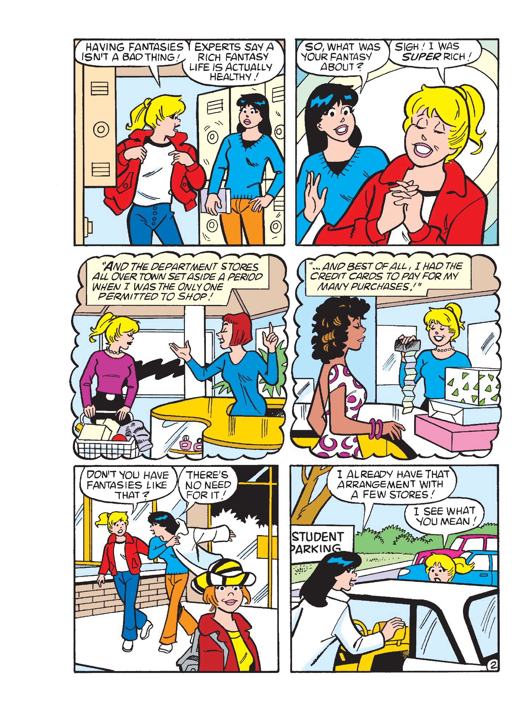Read online Betty & Veronica Friends Double Digest comic -  Issue #262 - 142