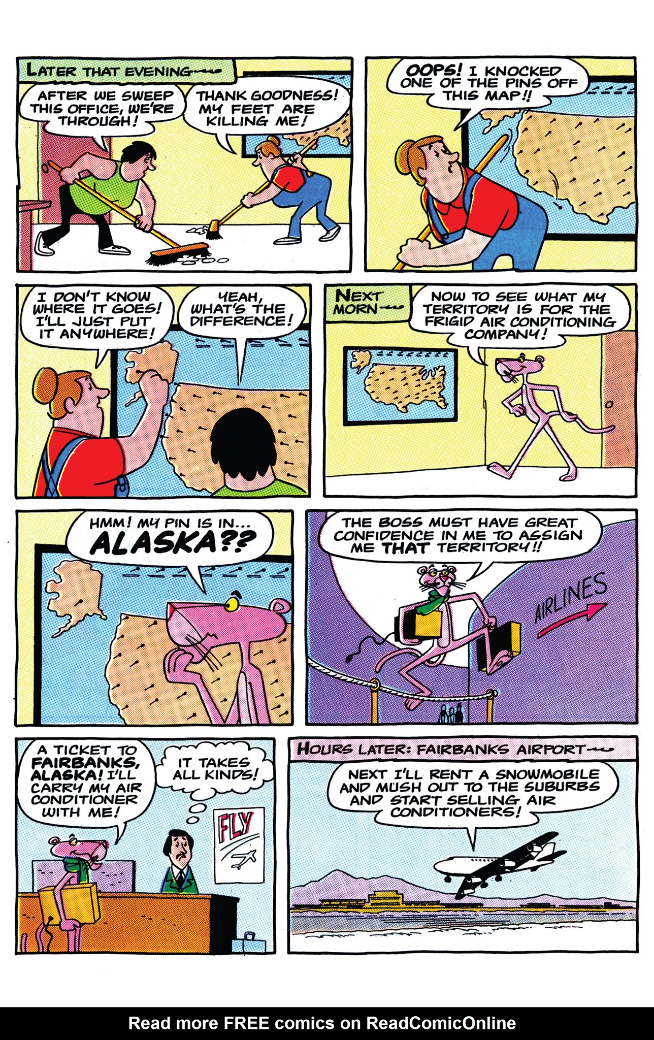 Read online Pink Panther vs. The Inspector comic -  Issue # Full - 24