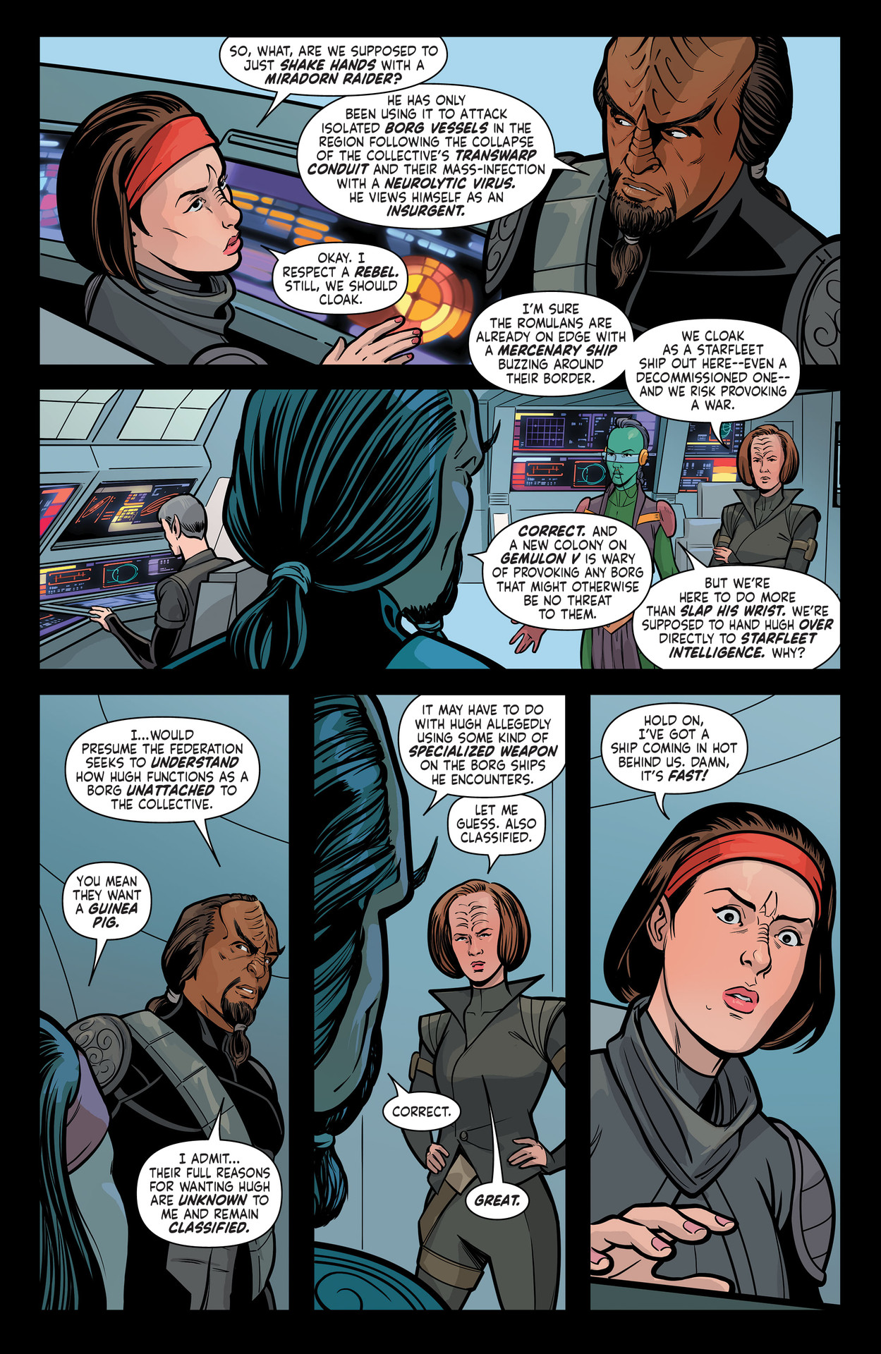 Read online Star Trek: Defiant comic -  Issue #9 - 7