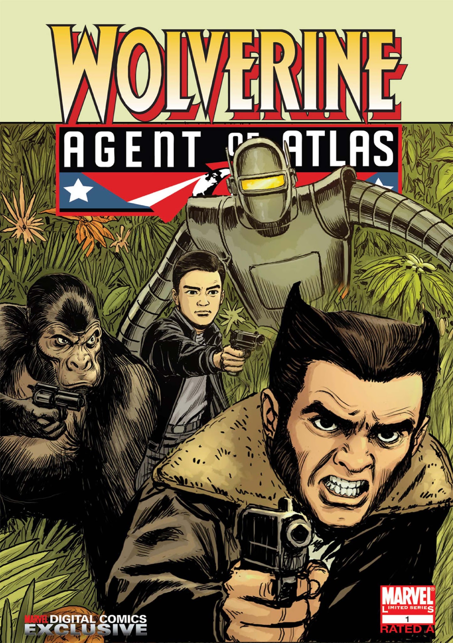 Read online Wolverine: Agent of Atlas comic -  Issue #1 - 1