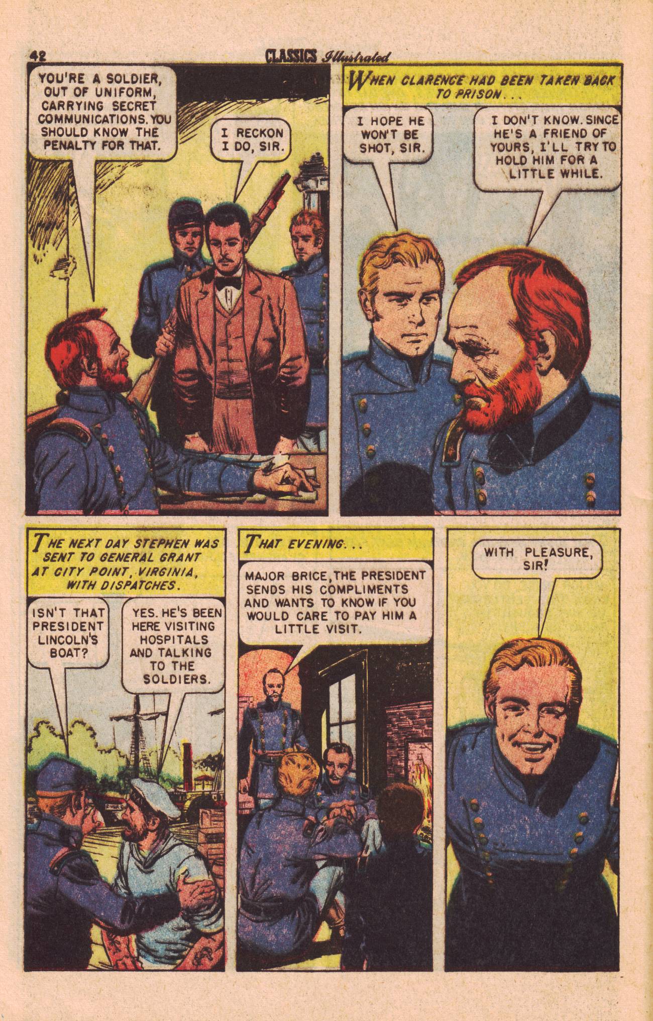Read online Classics Illustrated comic -  Issue #145 - 44