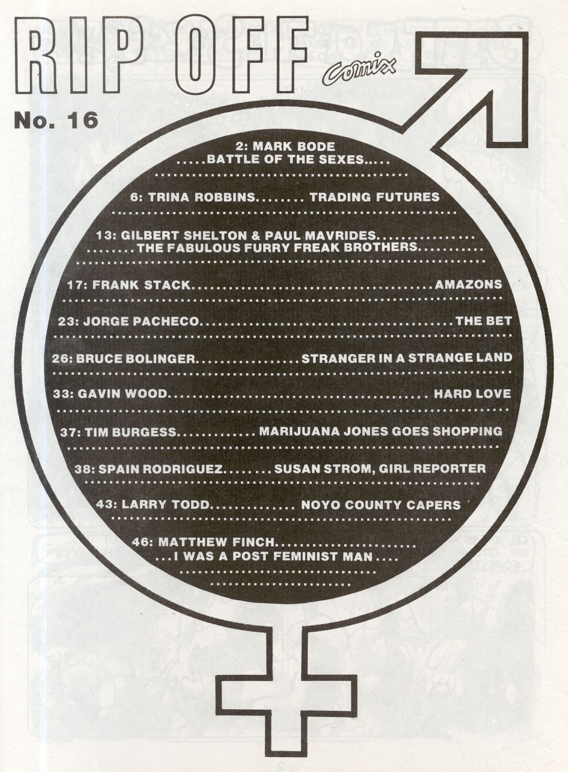 Read online Rip Off Comix comic -  Issue #16 - 3
