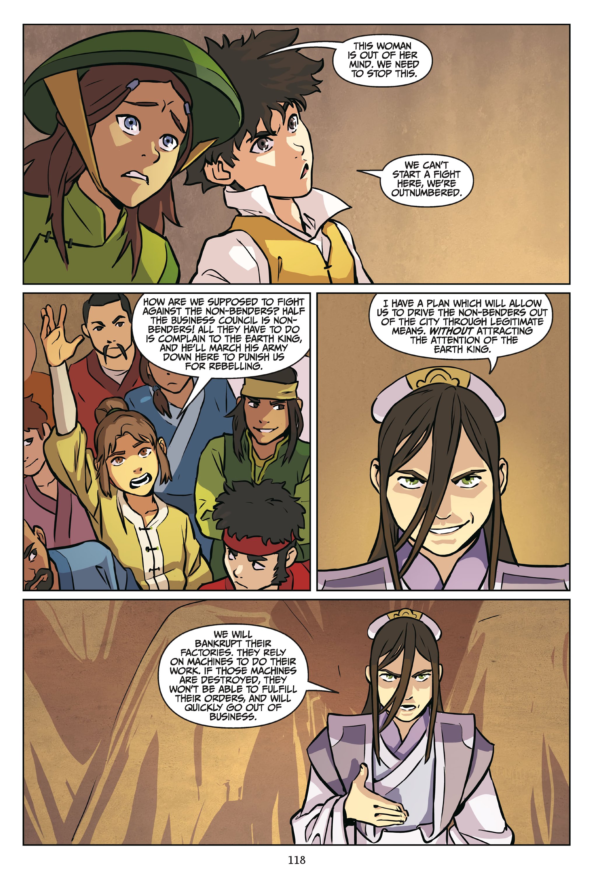 Read online Nickelodeon Avatar: The Last Airbender - Imbalance comic -  Issue # _Omnibus (Part 2) - 19