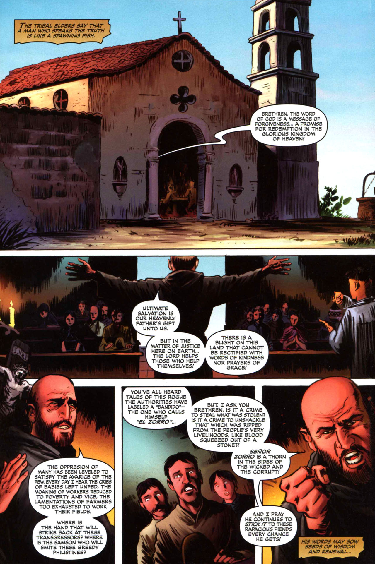 Read online Zorro (2008) comic -  Issue #7 - 3