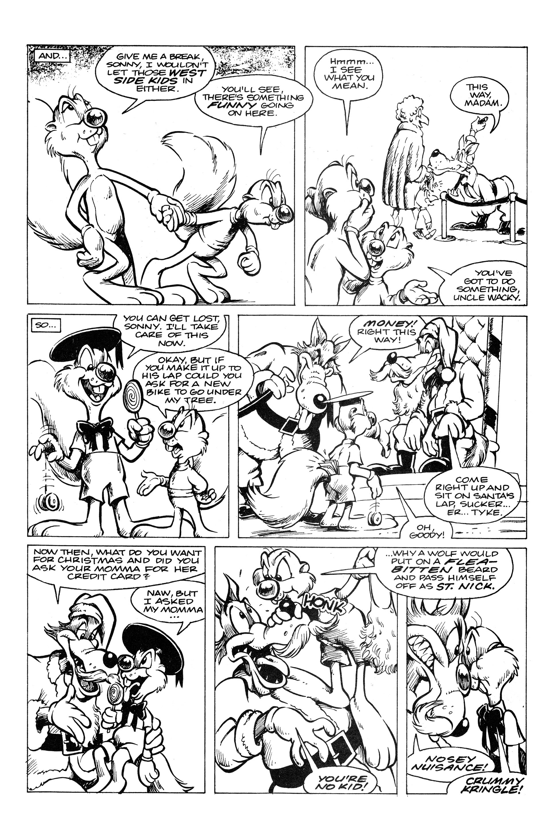 Read online Wacky Squirrel comic -  Issue #2 - 6