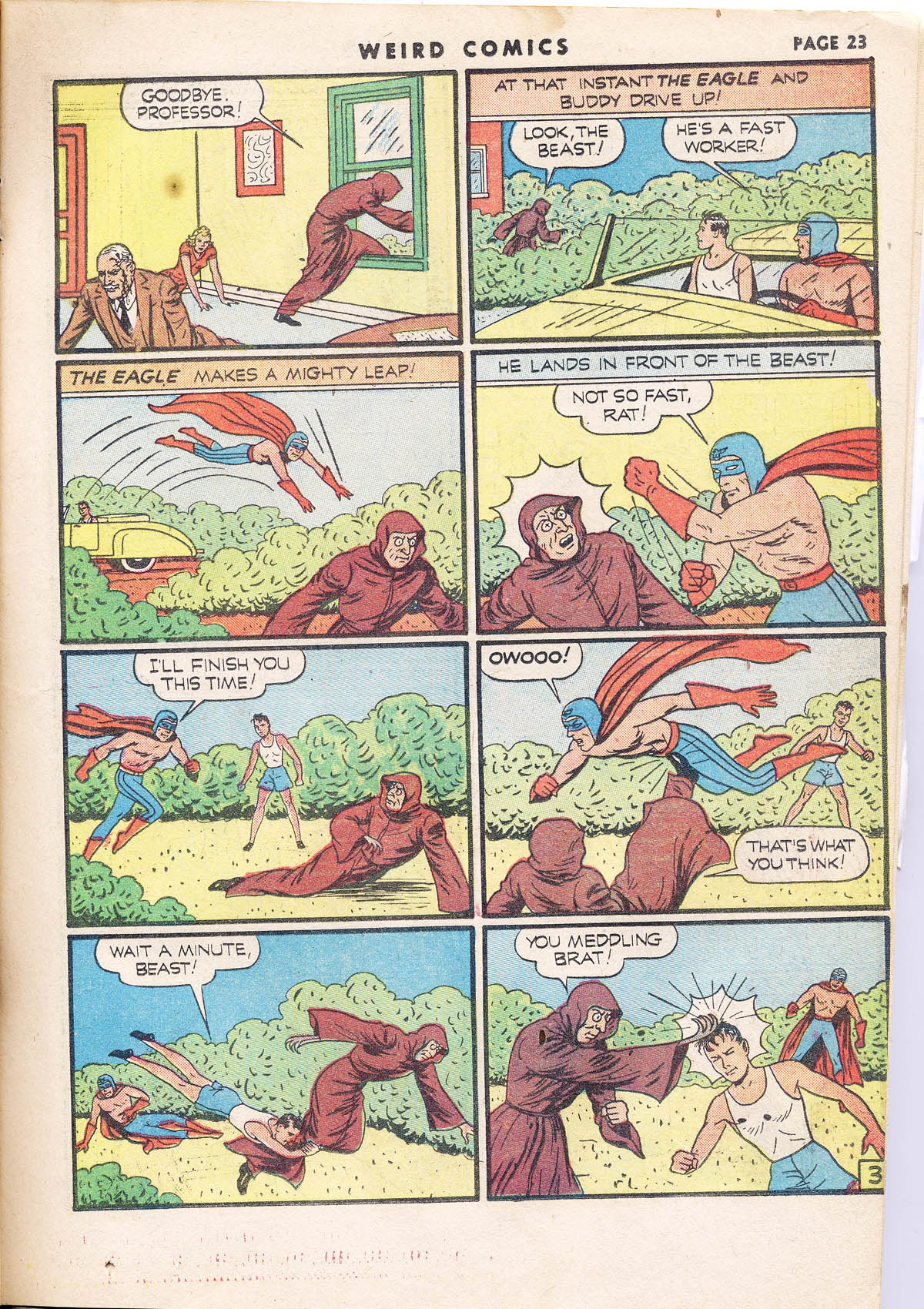 Read online Weird Comics comic -  Issue #13 - 24
