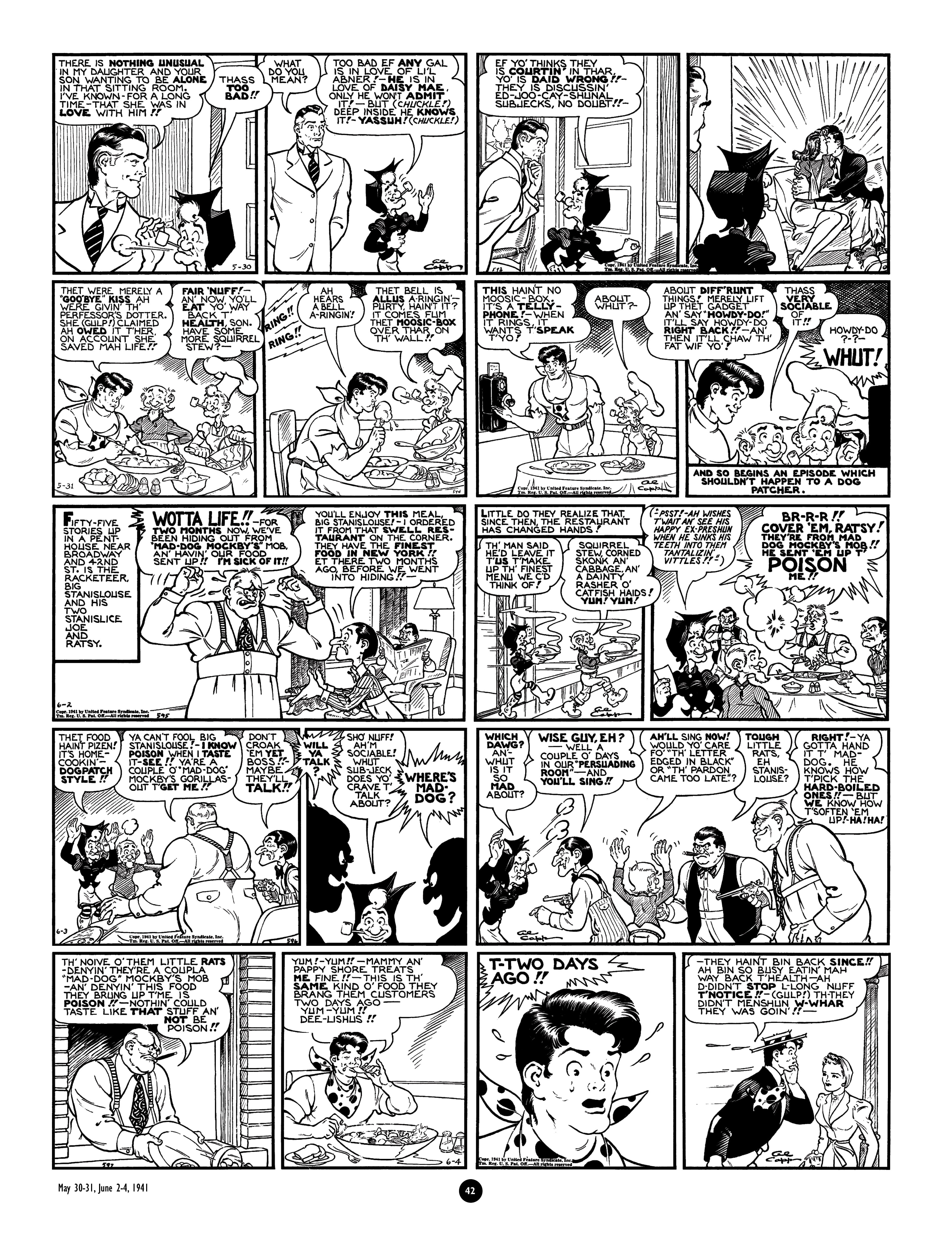 Read online Al Capp's Li'l Abner Complete Daily & Color Sunday Comics comic -  Issue # TPB 4 (Part 1) - 43