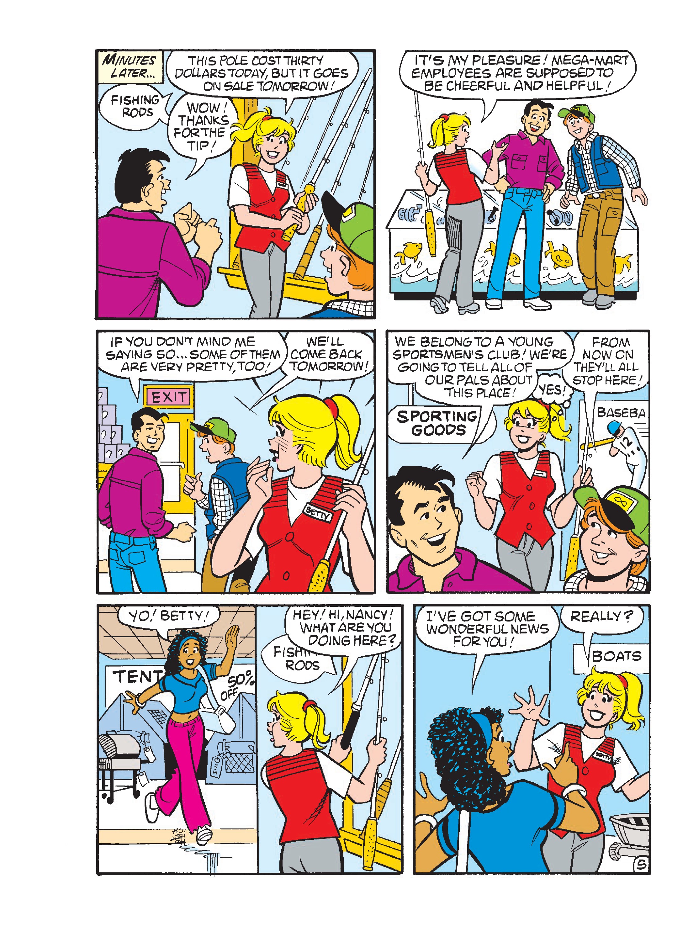 Read online Betty & Veronica Friends Double Digest comic -  Issue #254 - 237