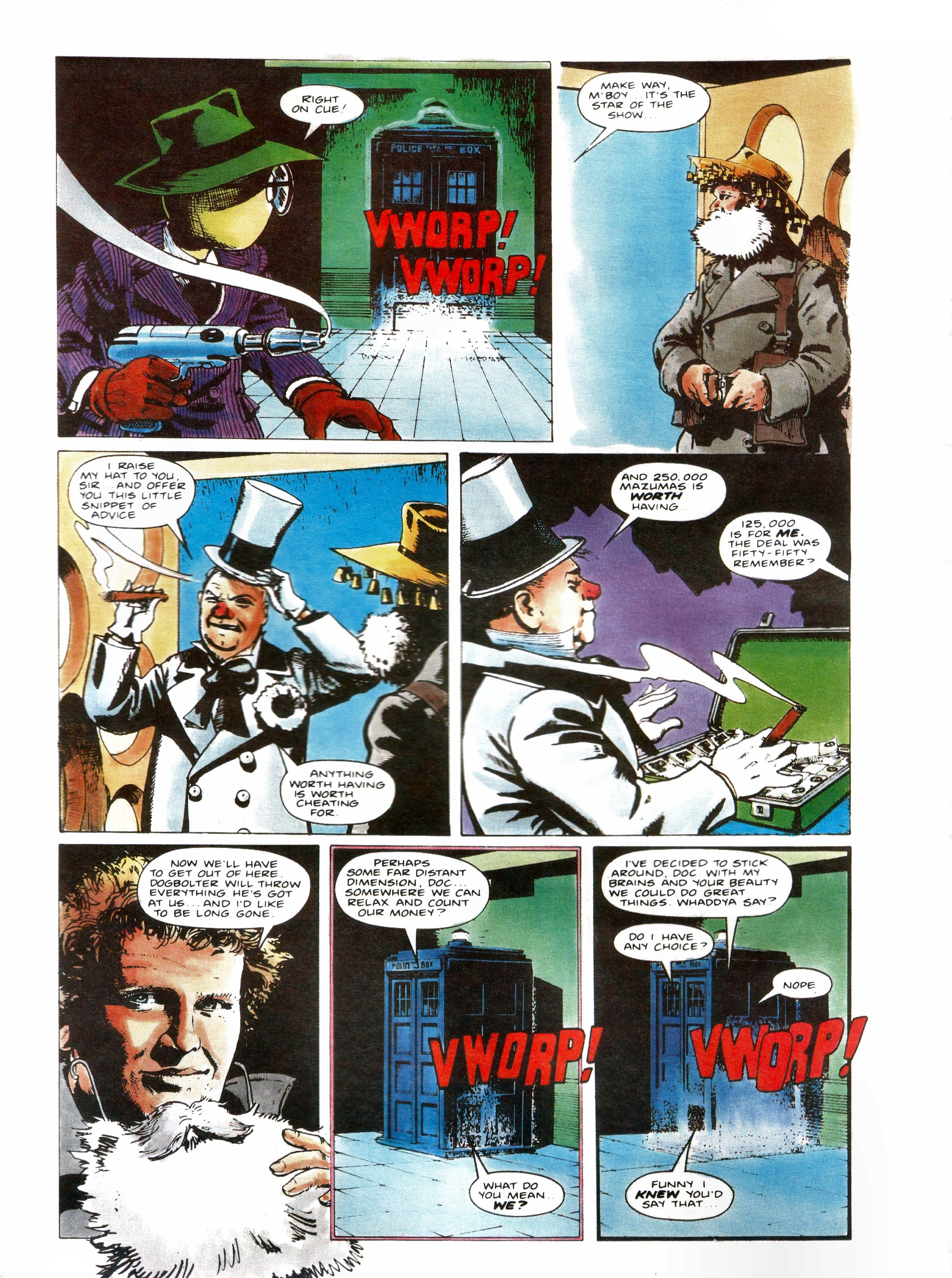 Read online Doctor Who Graphic Novel Voyager comic -  Issue # TPB - 19