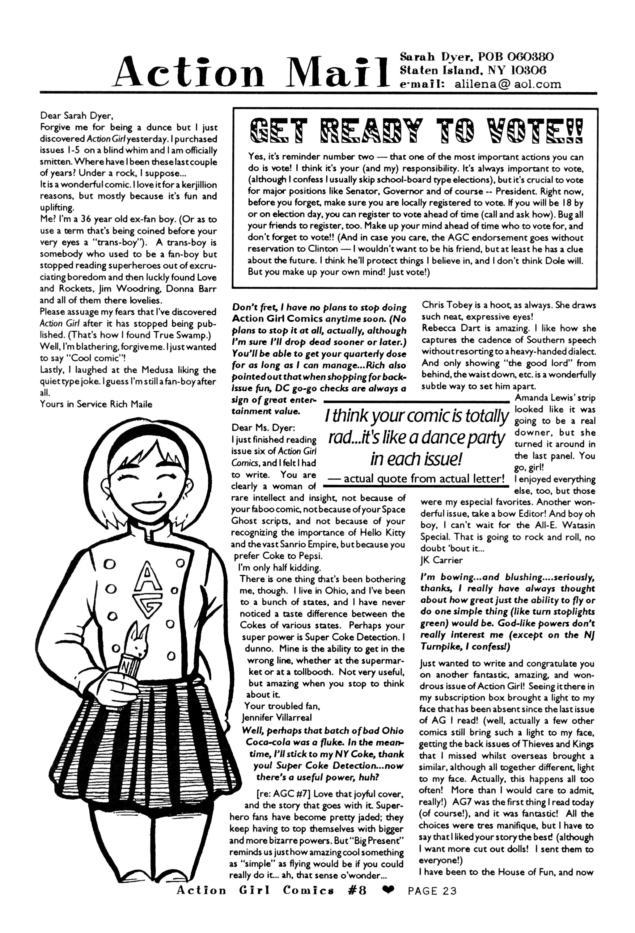 Read online Action Girl Comics comic -  Issue #8 - 25