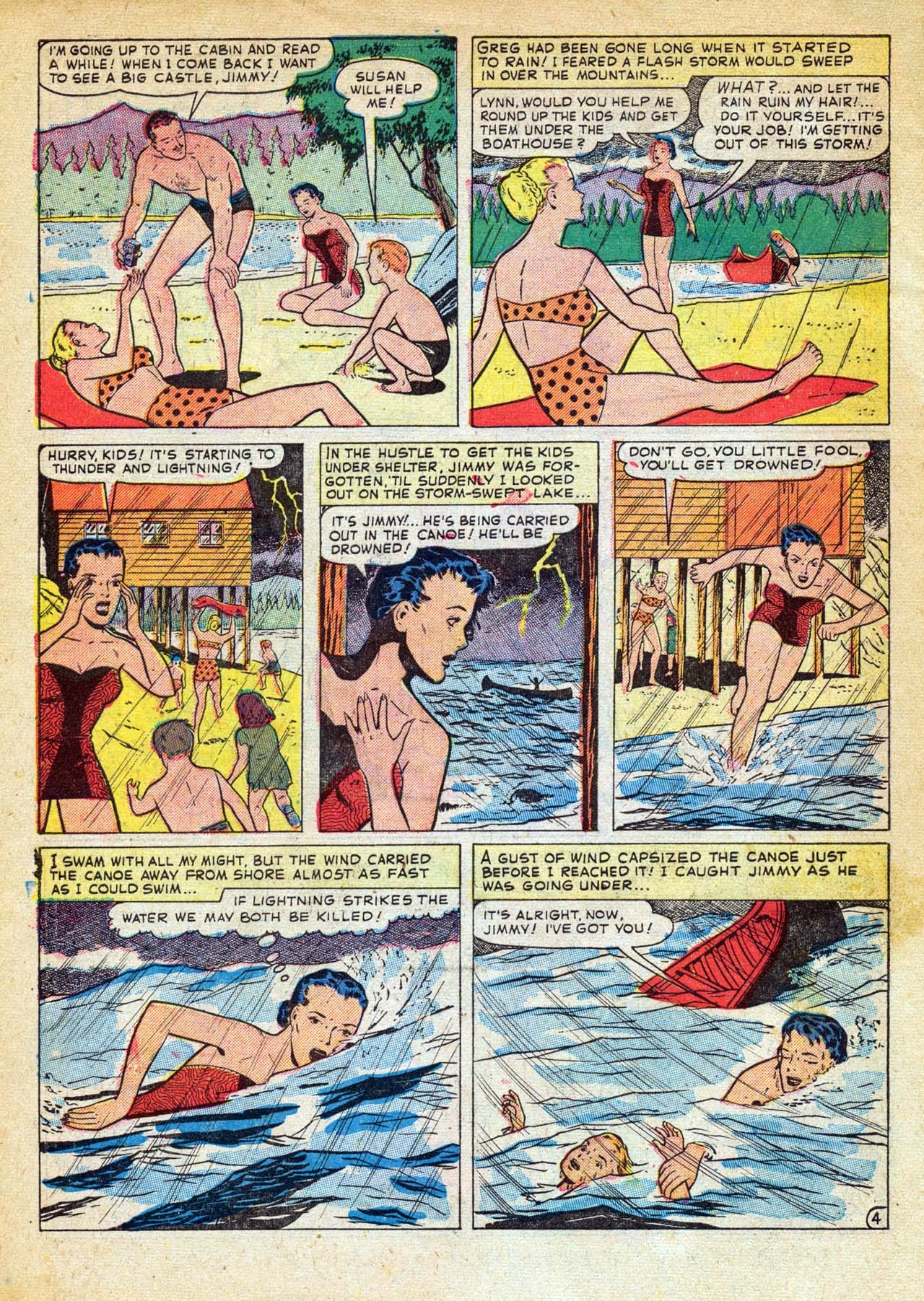 Read online Love Romances comic -  Issue #18 - 6