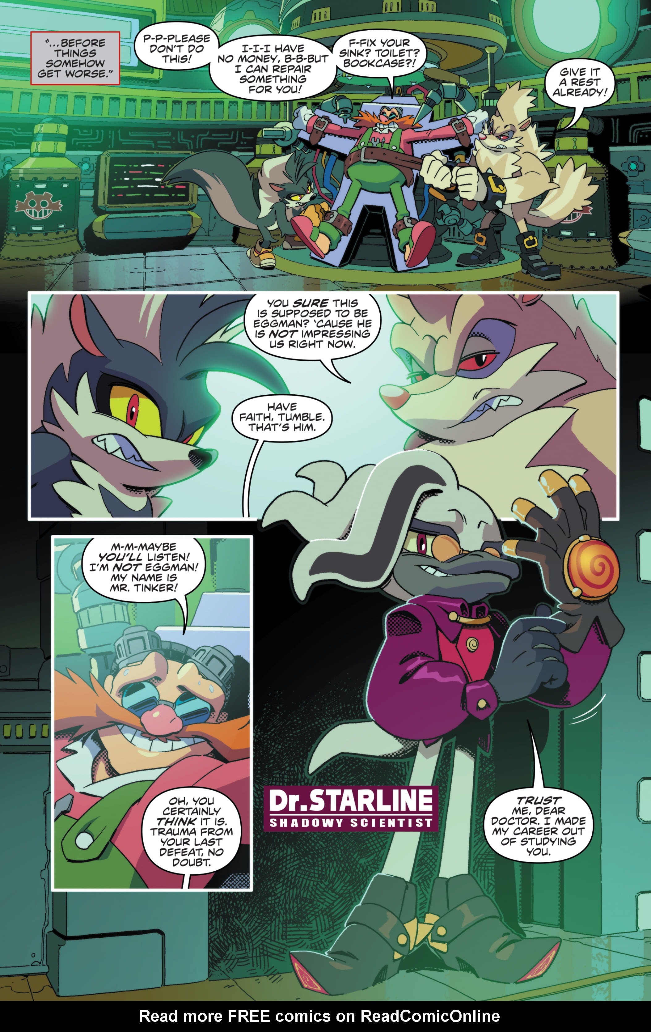 Read online Sonic the Hedgehog (2018) comic -  Issue # _The IDW Collection 1 (Part 3) - 20