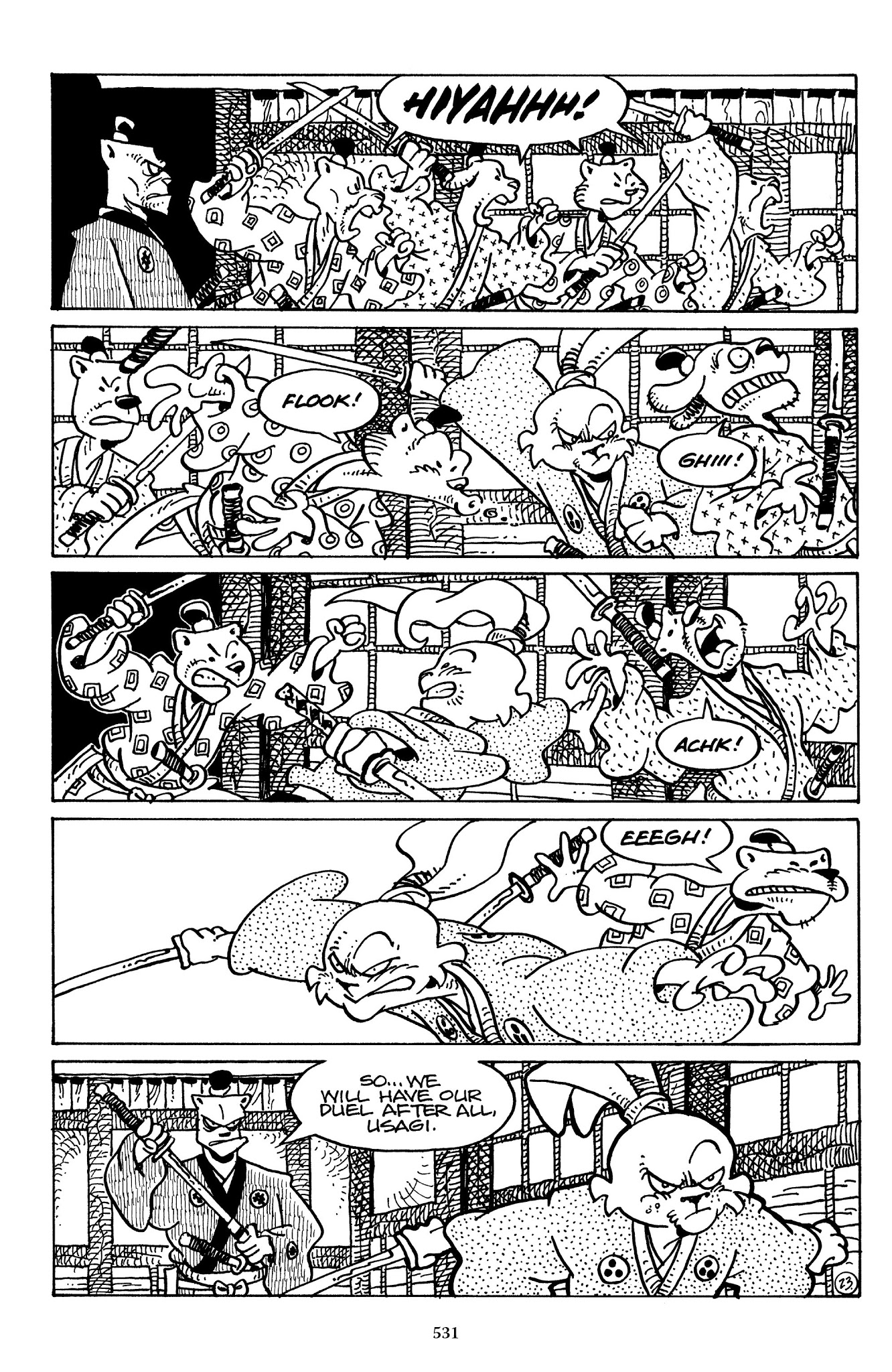 Read online The Usagi Yojimbo Saga comic -  Issue # TPB 7 - 523