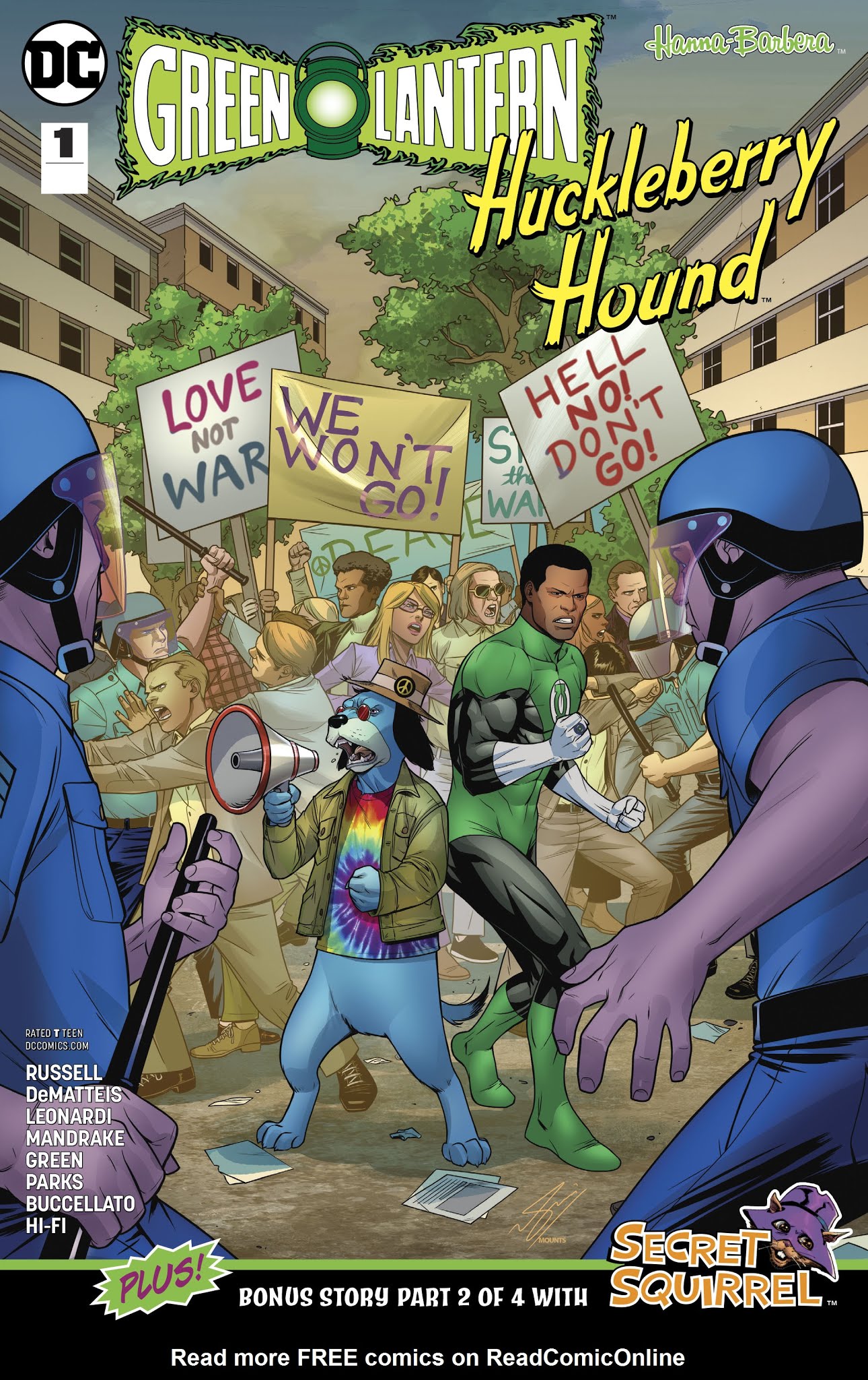 Read online Green Lantern/Huckleberry Hound Special comic -  Issue # Full - 1
