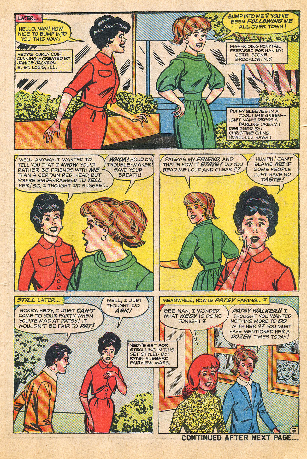 Read online Patsy and Hedy comic -  Issue #92 - 7