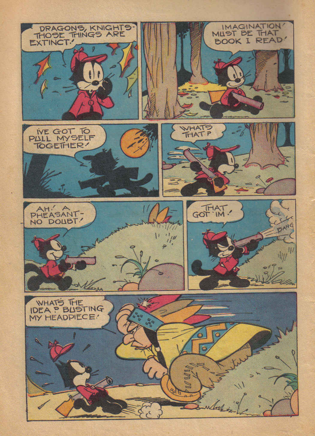 Read online Felix the Cat (1948) comic -  Issue #5 - 6