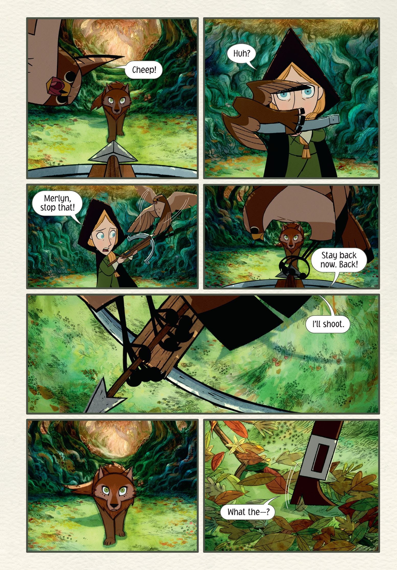 Read online Wolfwalkers: The Graphic Novel comic -  Issue # TPB (Part 1) - 72
