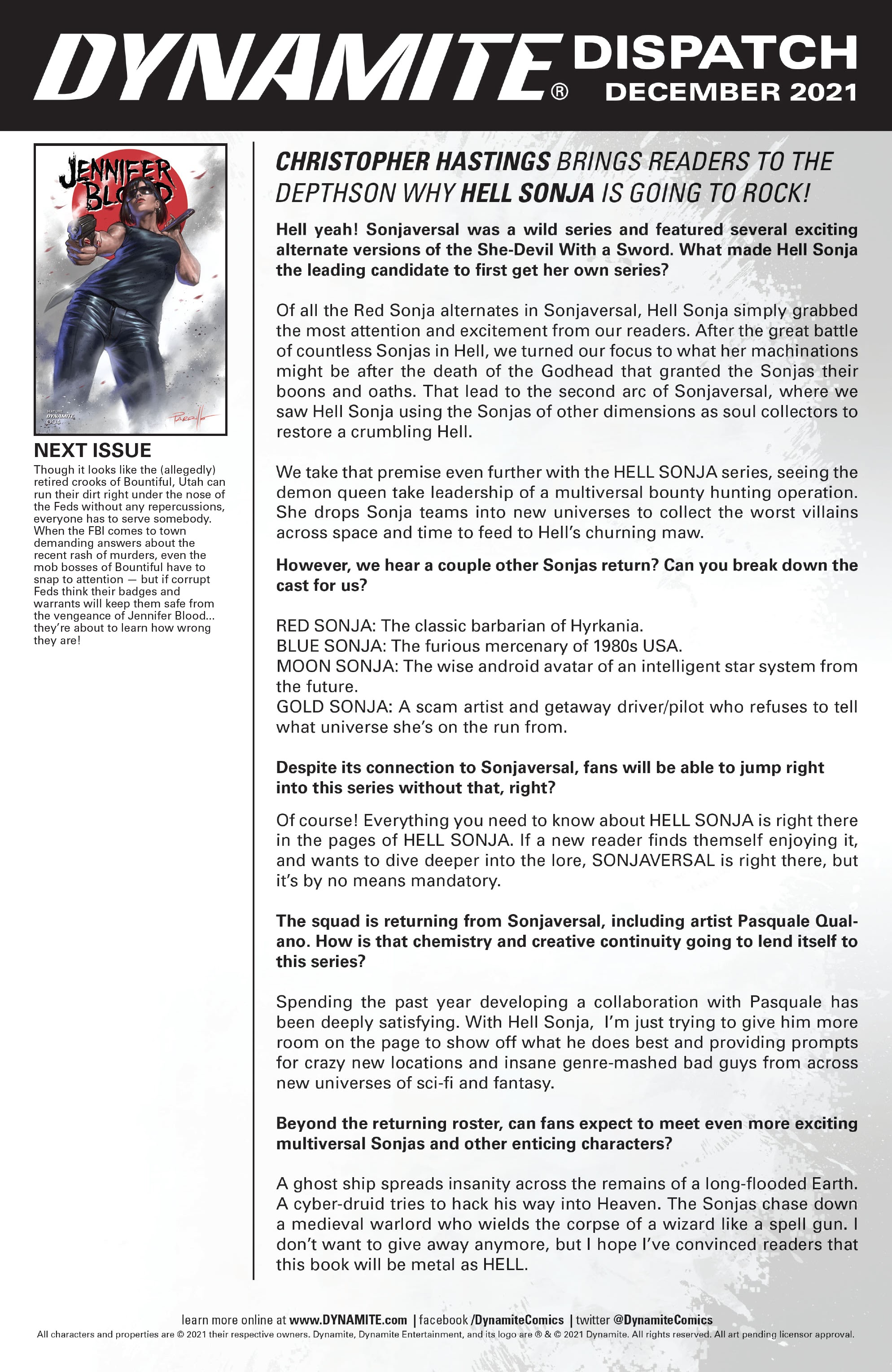Read online Jennifer Blood (2021) comic -  Issue #3 - 27