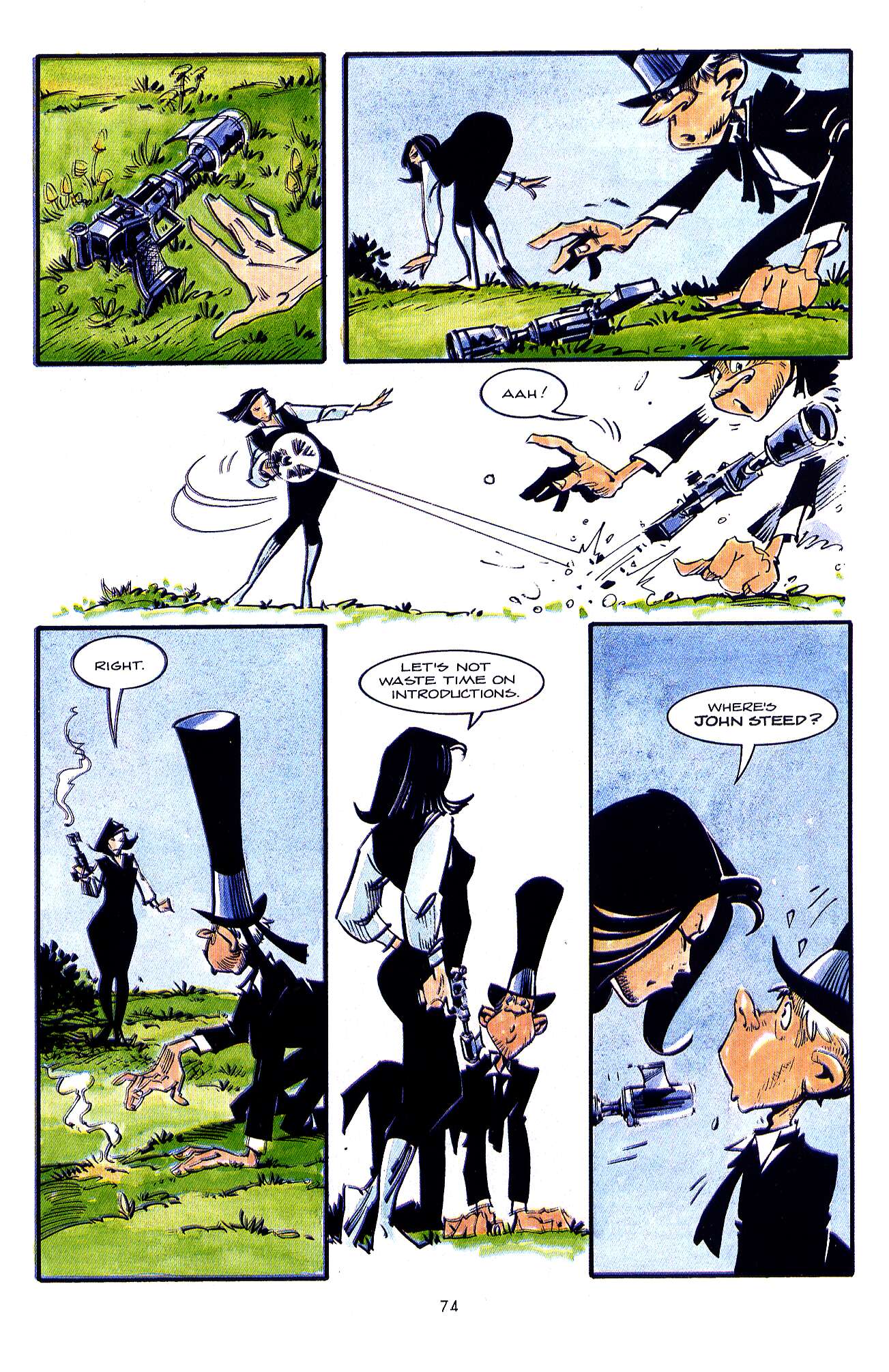 Read online Steed and Mrs. Peel (2012) comic -  Issue #3 - 8