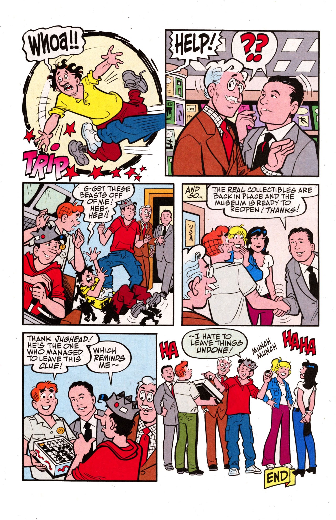 Read online Jughead Comics, Night at Geppi's Entertainment Museum, Free Comic Book Day Edition comic -  Issue # Full - 32
