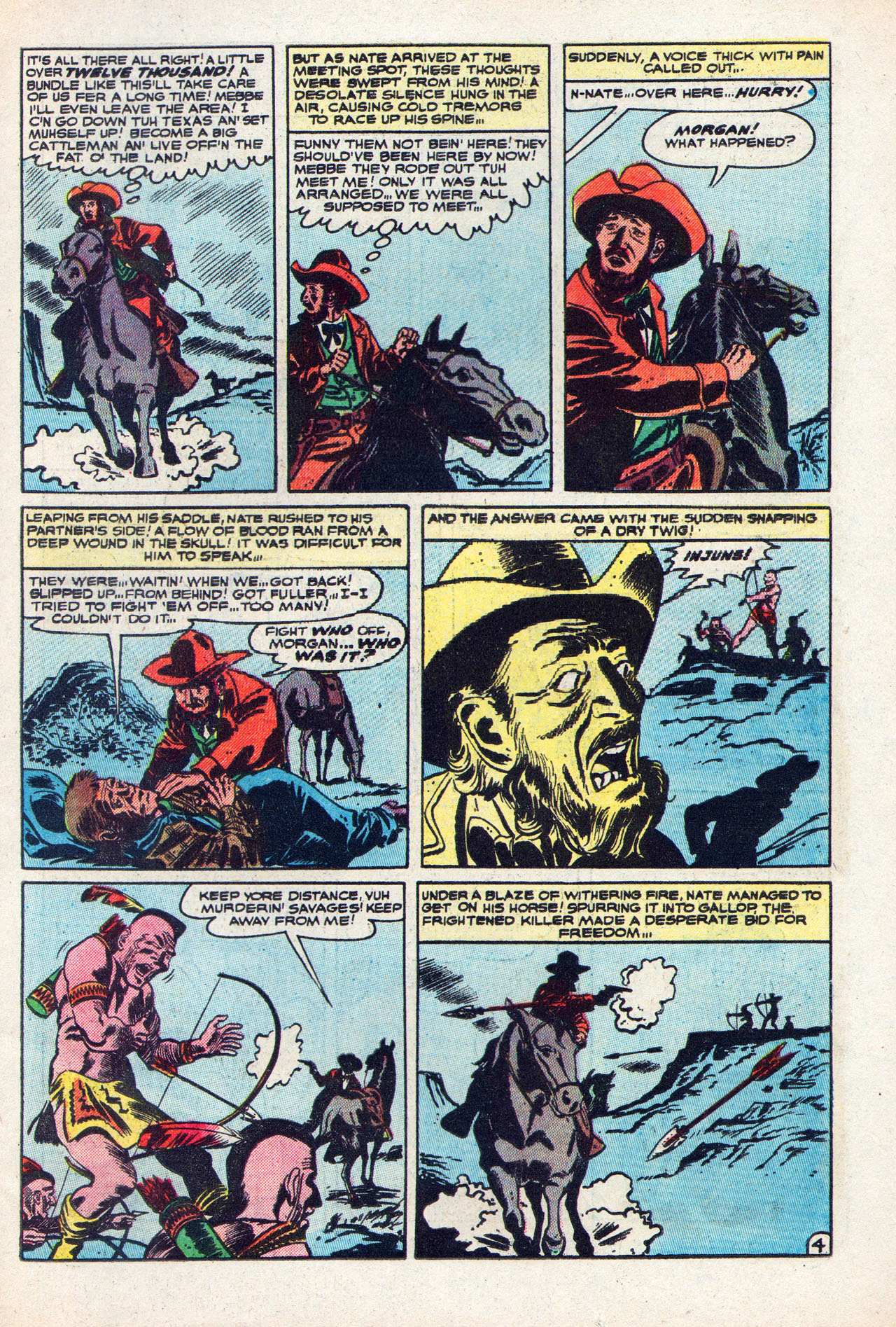 Read online Western Outlaws (1954) comic -  Issue #2 - 23