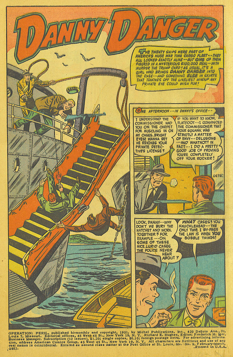 Read online Operation: Peril comic -  Issue #9 - 3