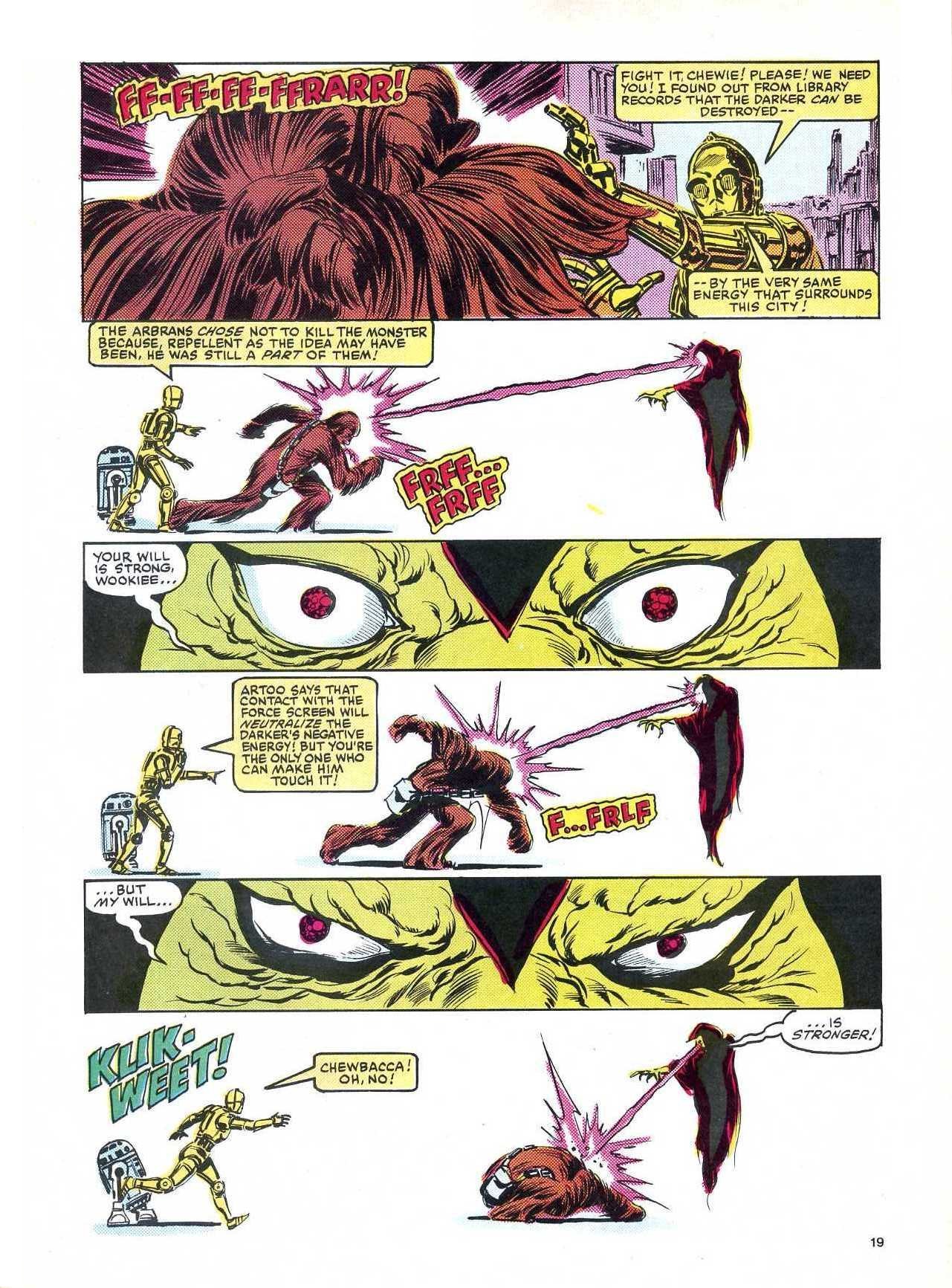 Read online Return of the Jedi comic -  Issue #138 - 19