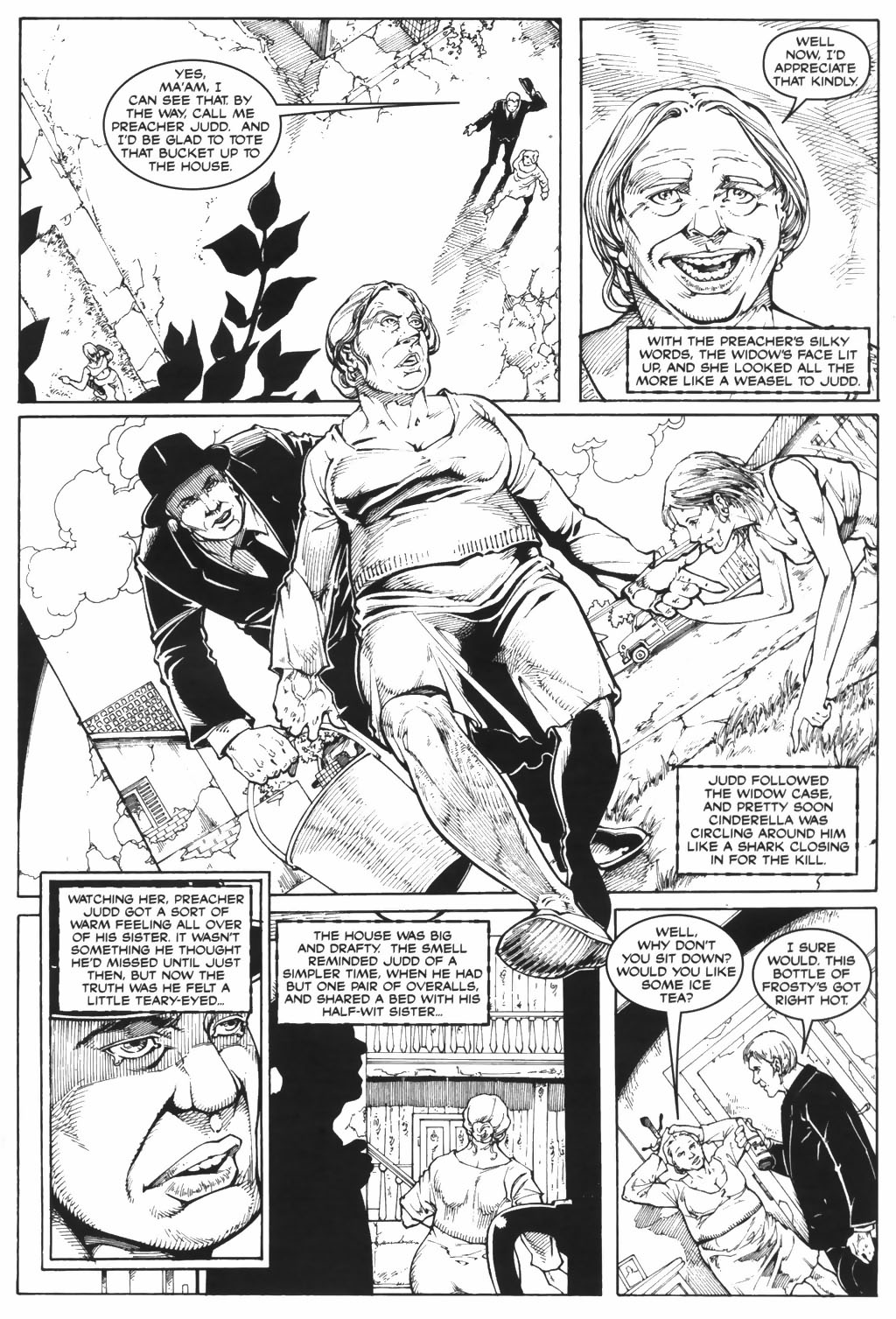 Read online Joe R. Lansdale's By Bizarre Hands comic -  Issue #1 - 9