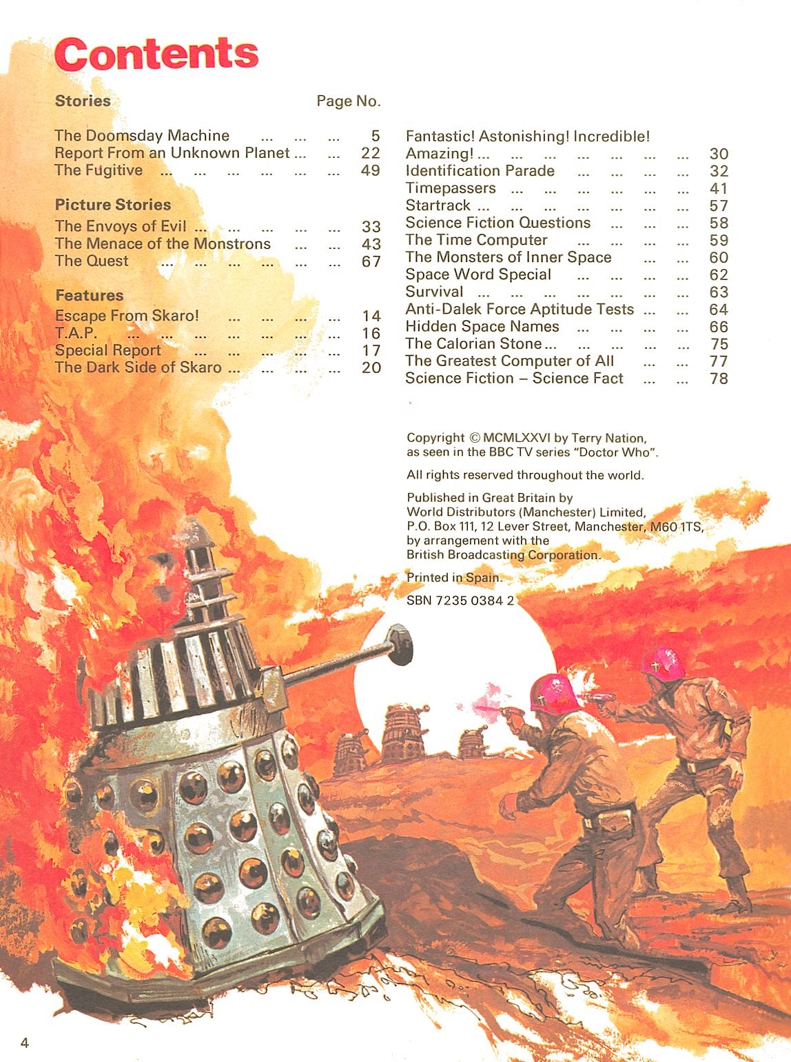 Read online Dalek Annual comic -  Issue #1977 - 4