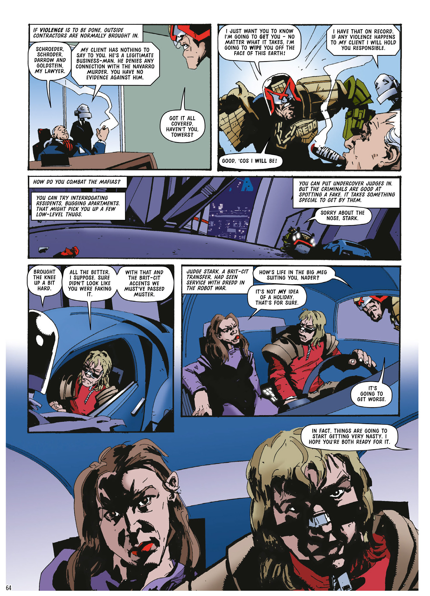 Read online Judge Dredd: The Complete Case Files comic -  Issue # TPB 32 (Part 1) - 66