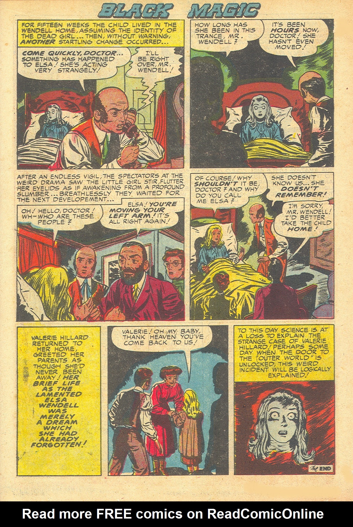 Read online Black Magic (1950) comic -  Issue #6 - 14