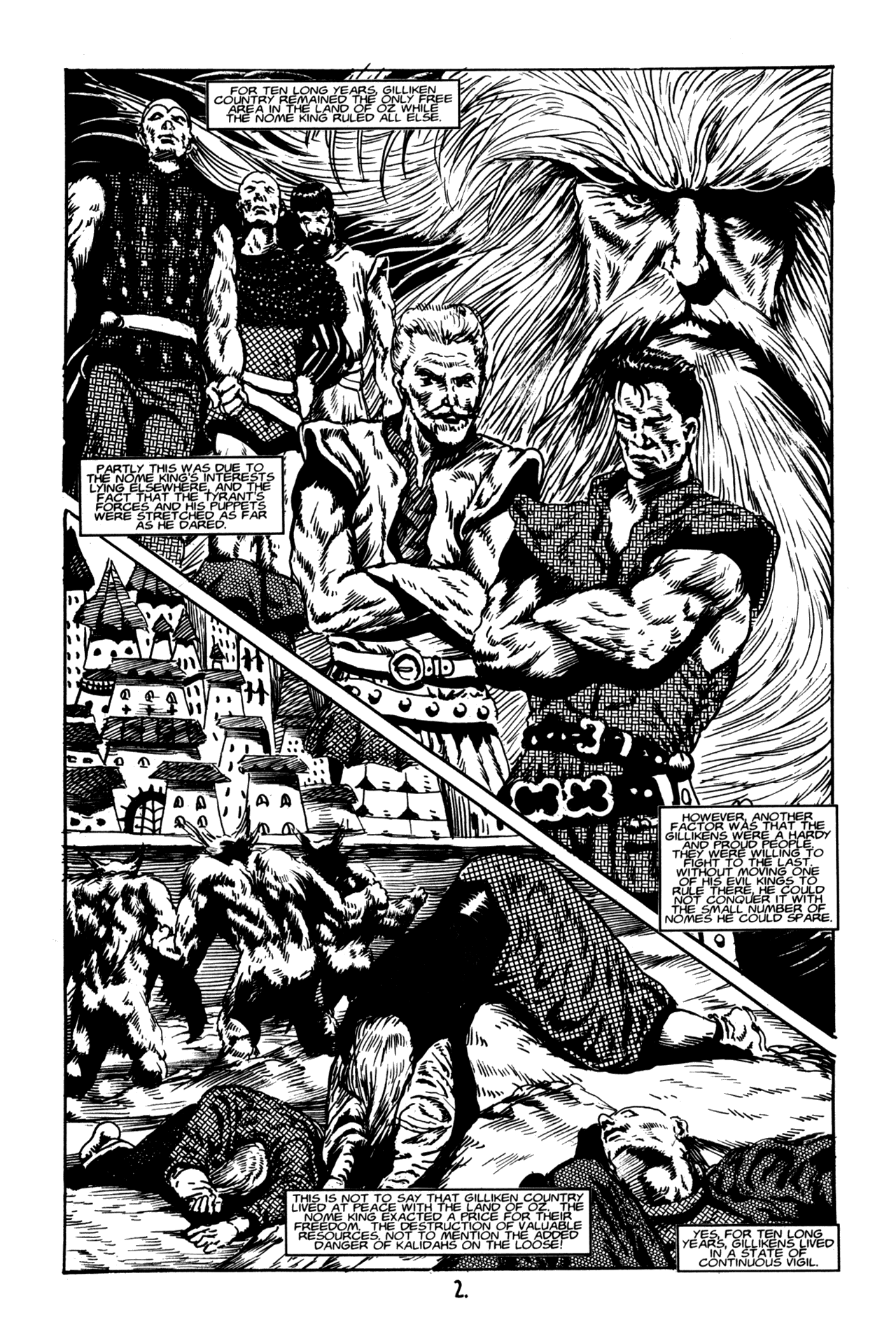 Read online Dark Oz comic -  Issue #2 - 4