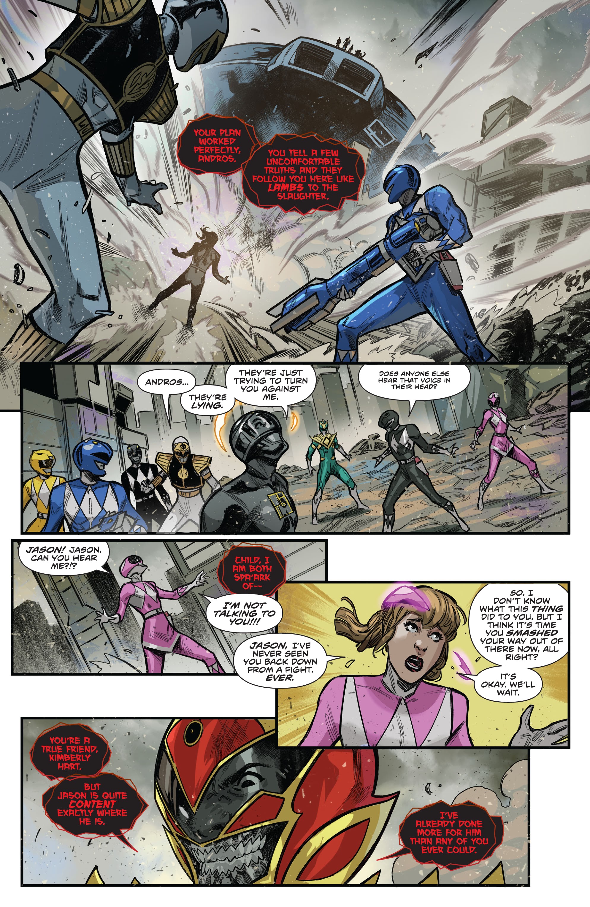 Read online Mighty Morphin Power Rangers comic -  Issue #100 - 9