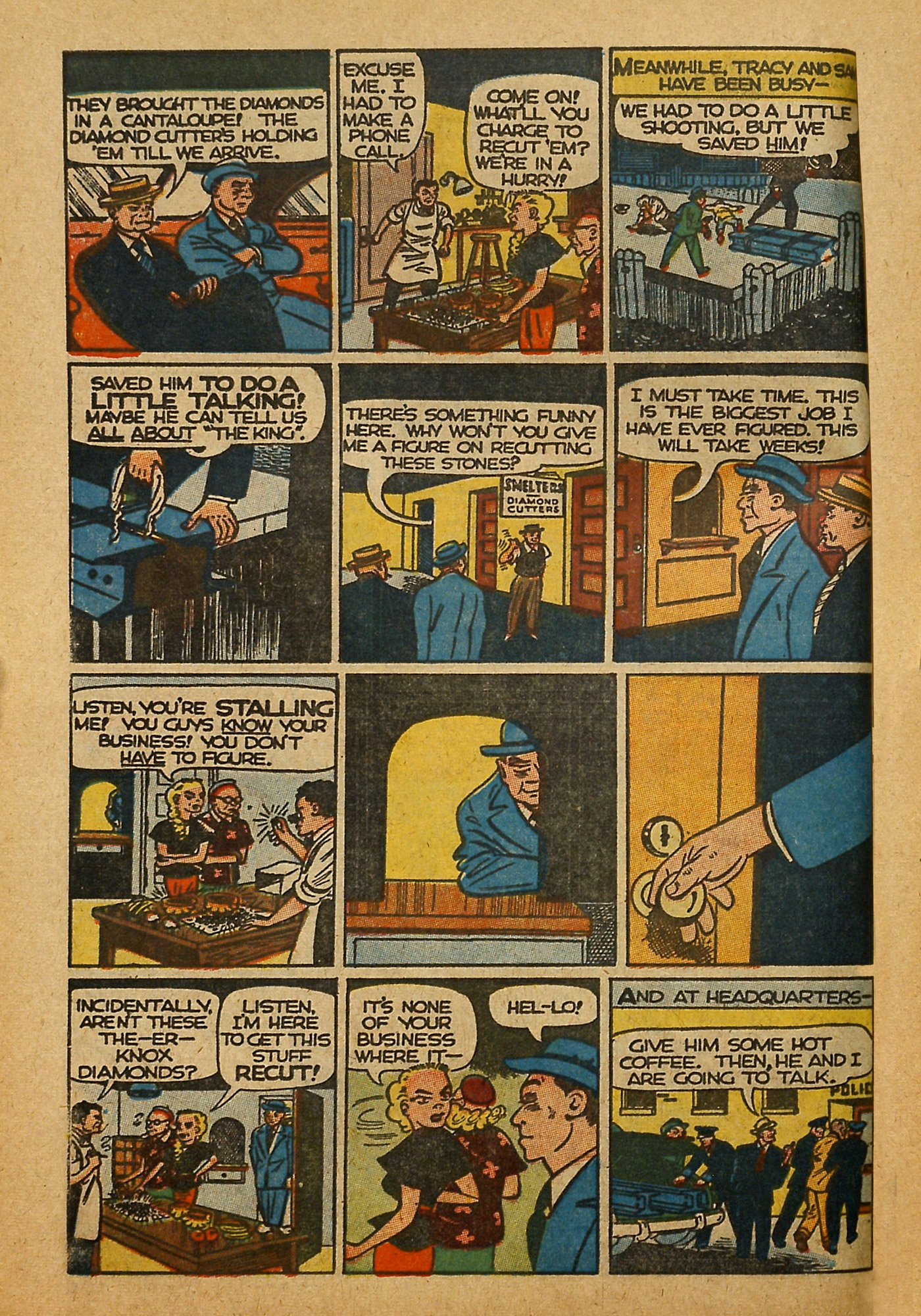 Read online Dick Tracy comic -  Issue #145 - 42