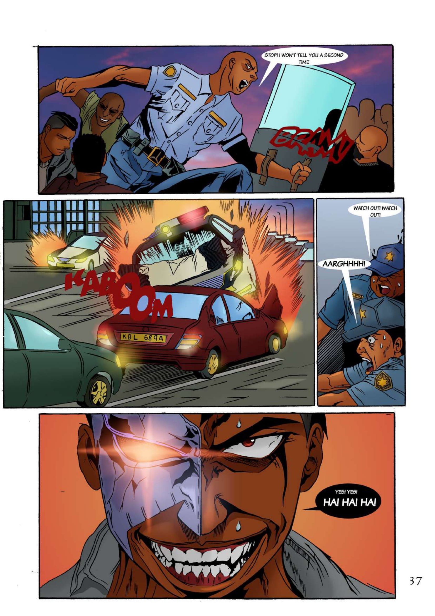 Read online Nairobi X comic -  Issue #1 - 39