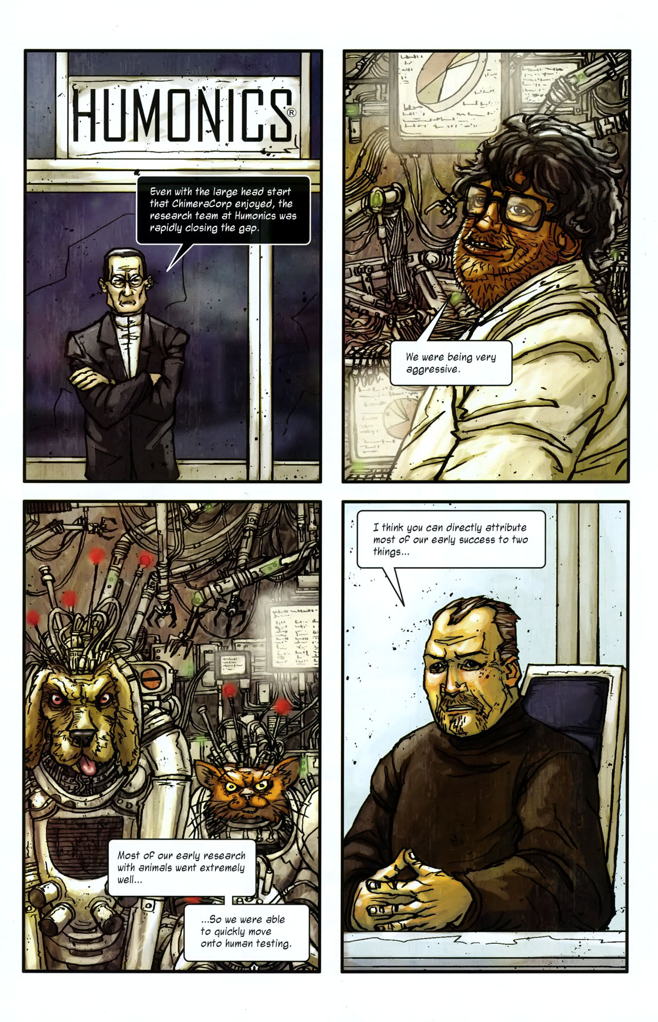 Read online Transhuman comic -  Issue #2 - 17