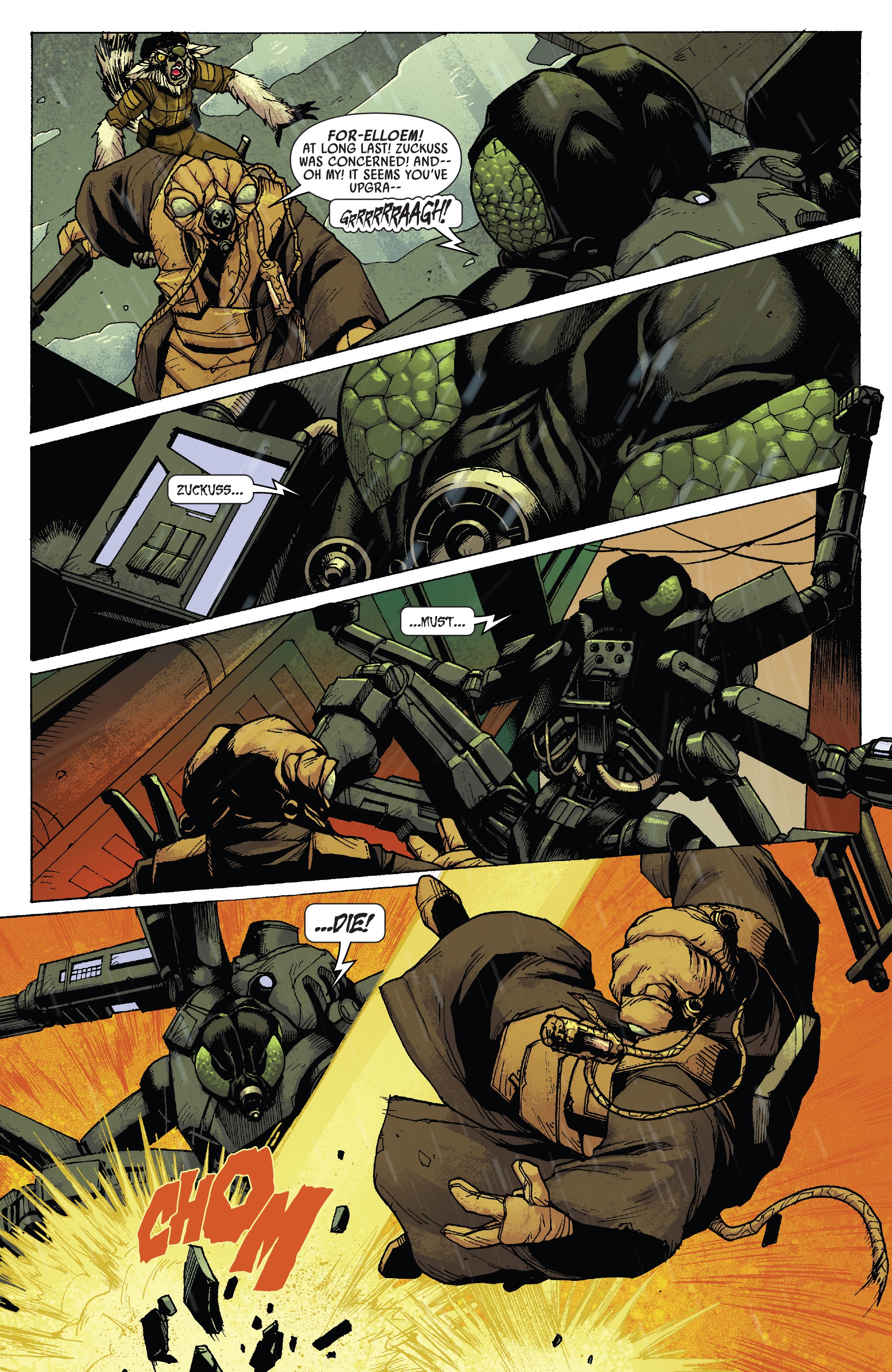 Read online Star Wars: War Of The Bounty Hunters - 4-Lom & Zuckuss comic -  Issue # Full - 19